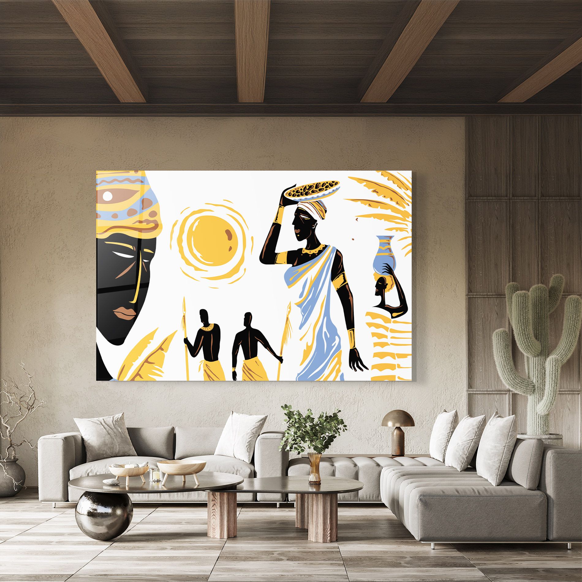 African Drawing mockup 8