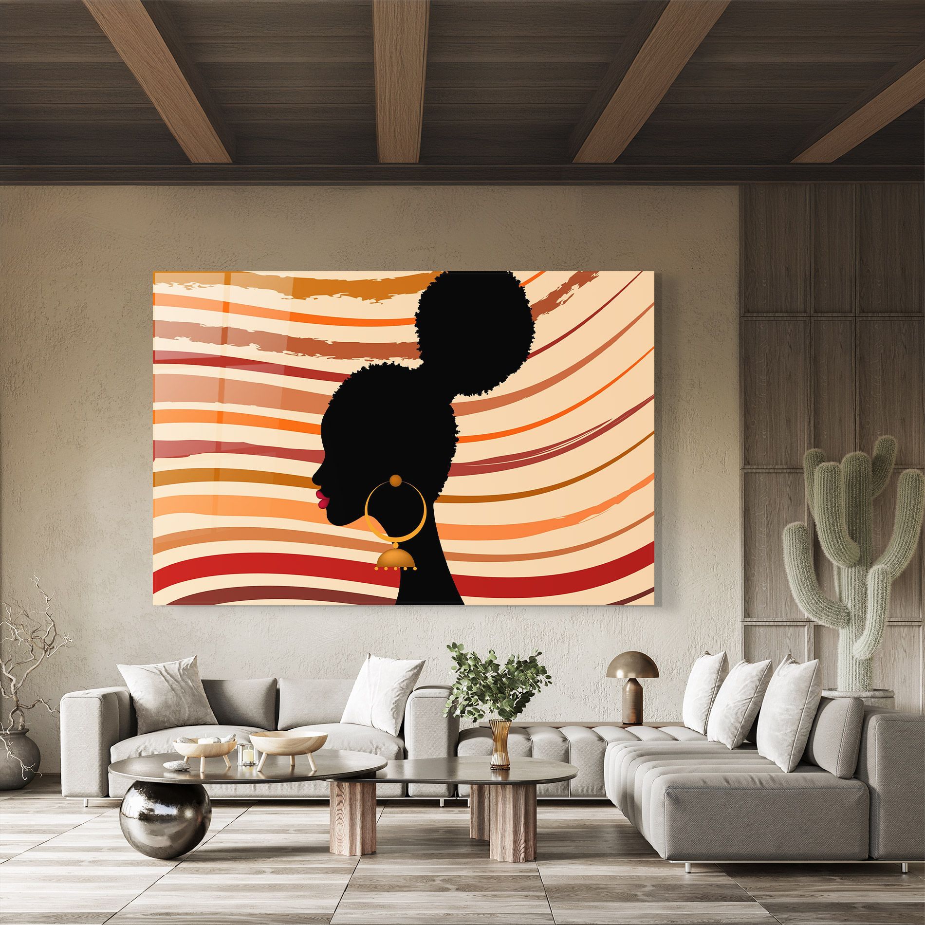 African Hairstyle mockup 8