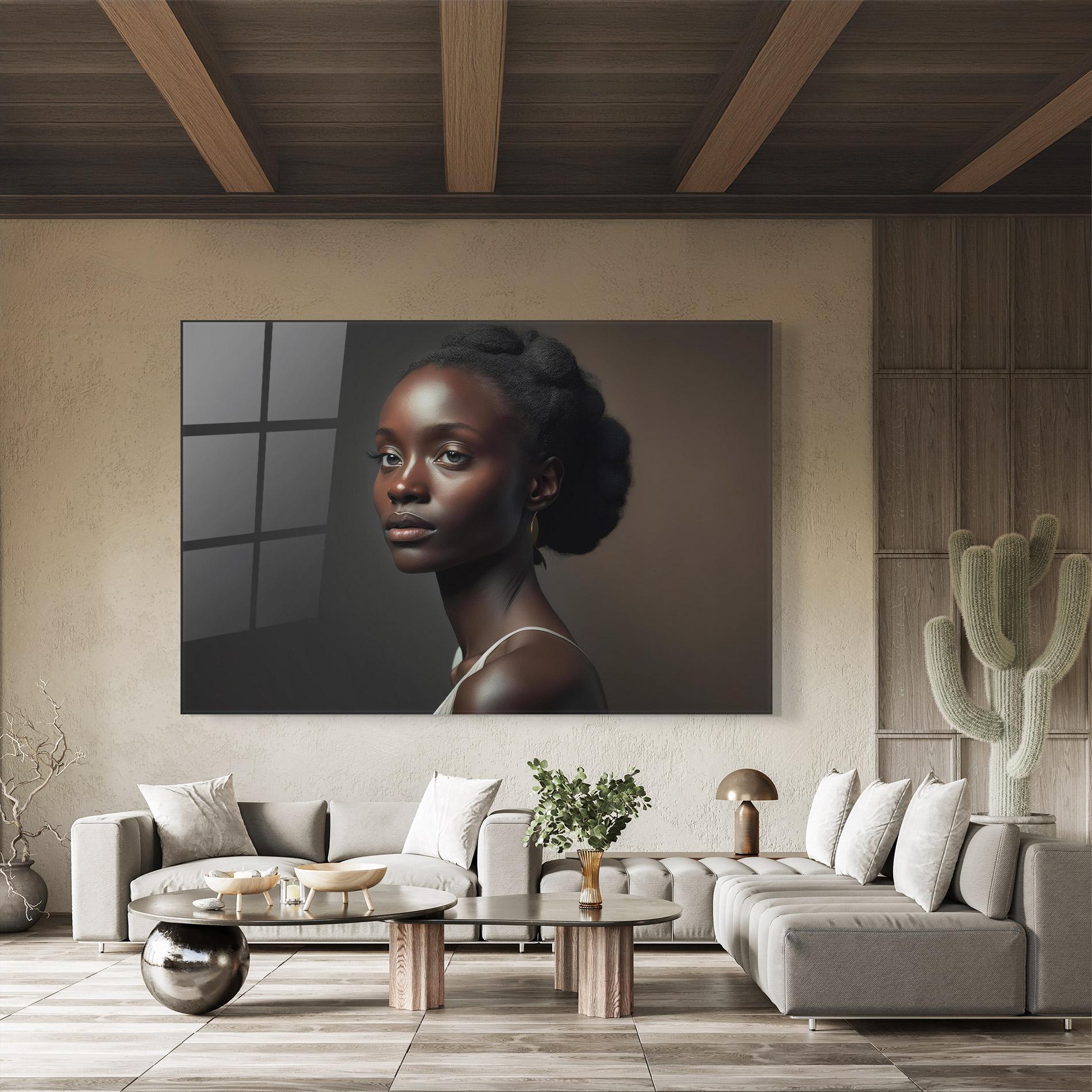 Üvegkép African Natural Makeup mockup 8