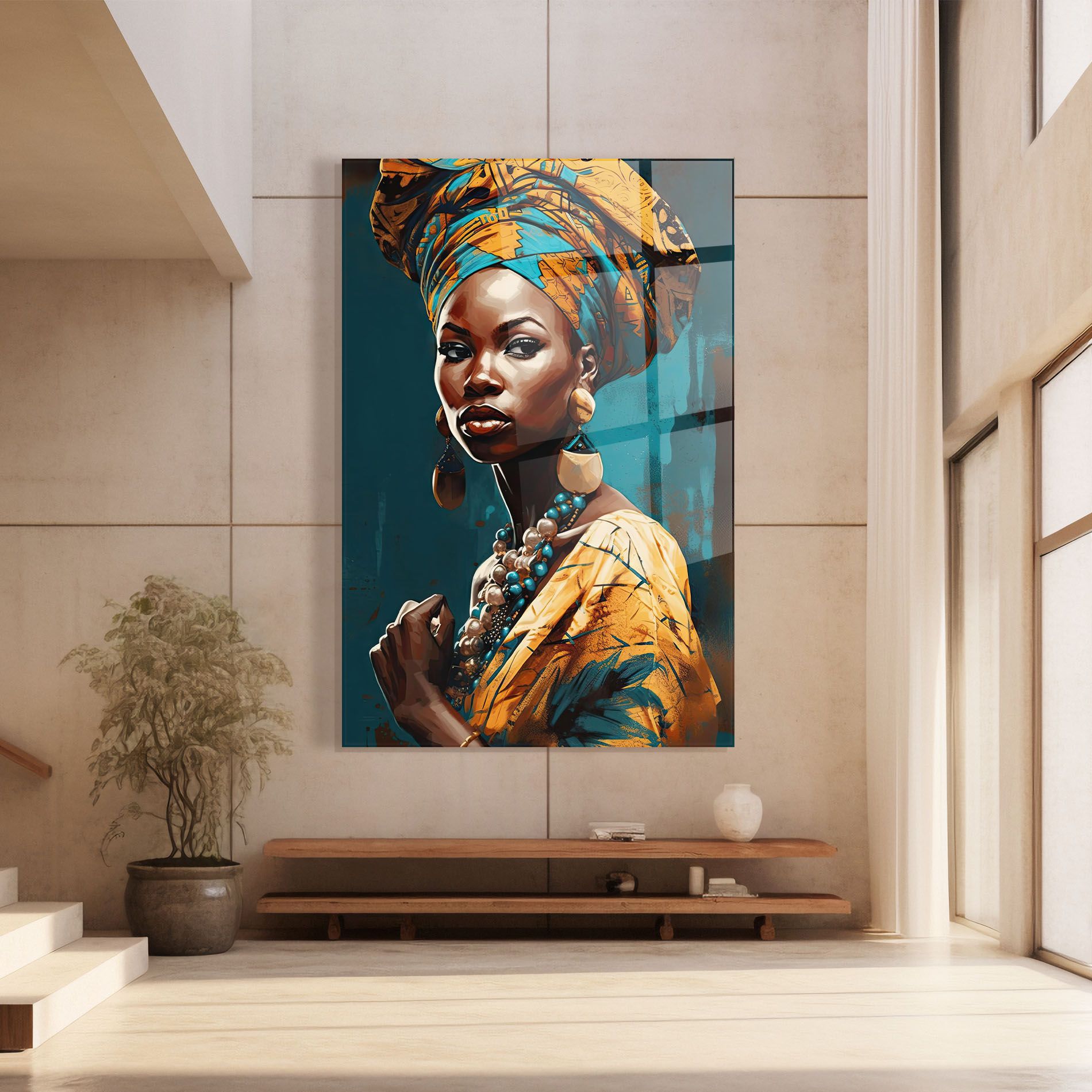 Azure Chic Woman mockup 8