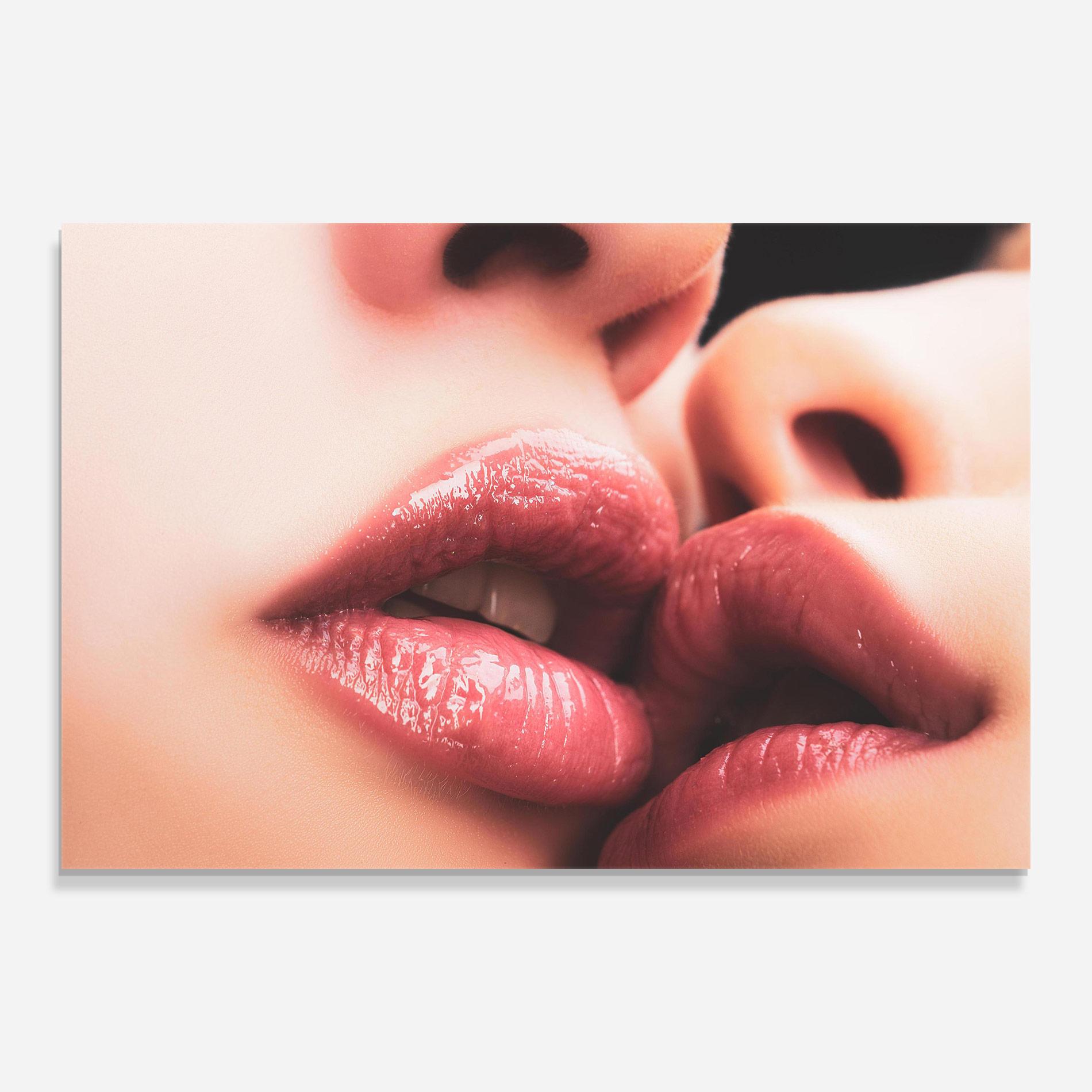Üvegkép Beautiful Lips mockup 0