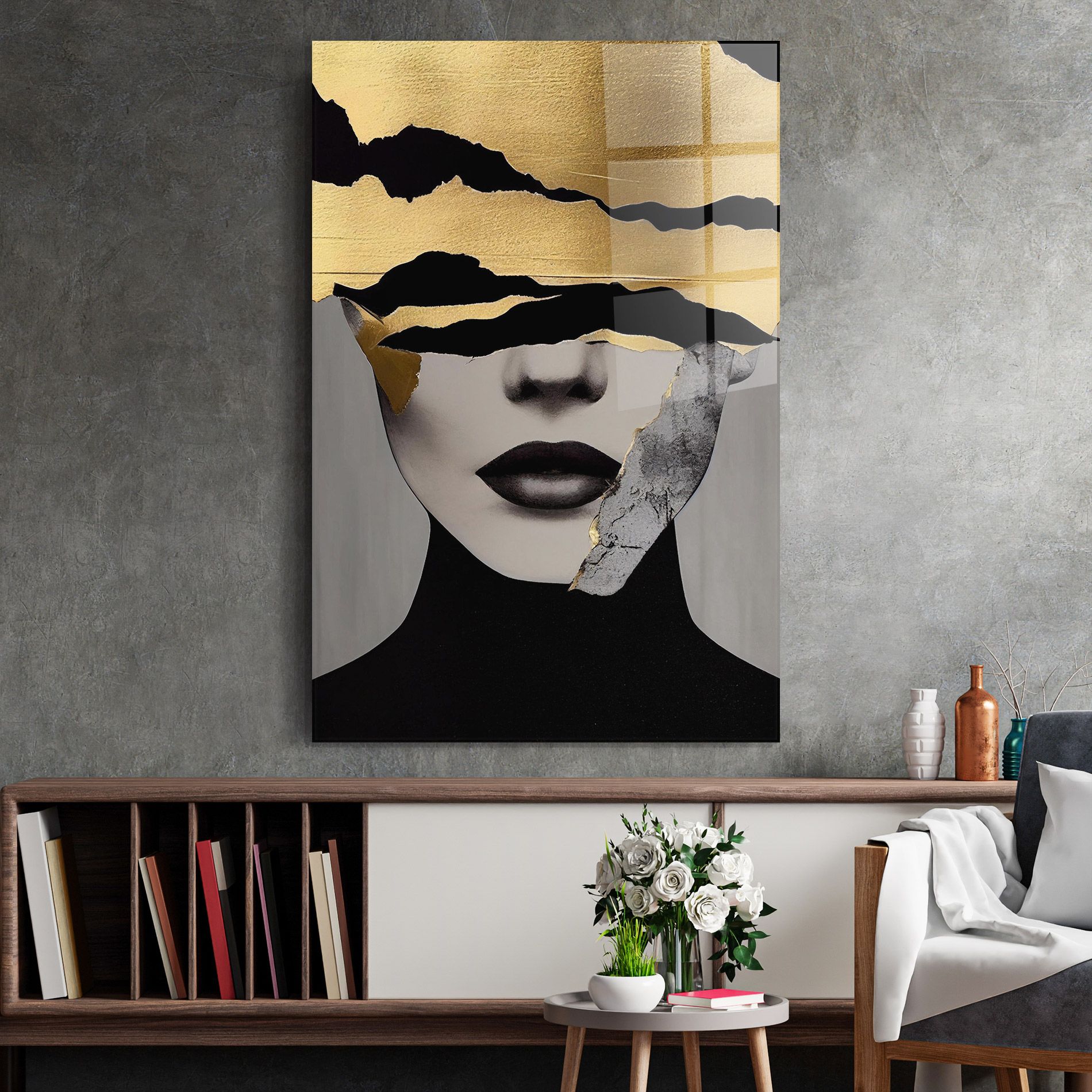Grey Gold Lips mockup 2