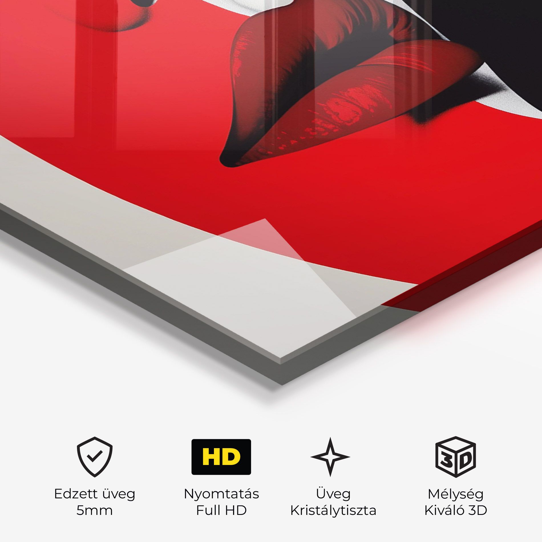 Dark Red Lips mockup 3