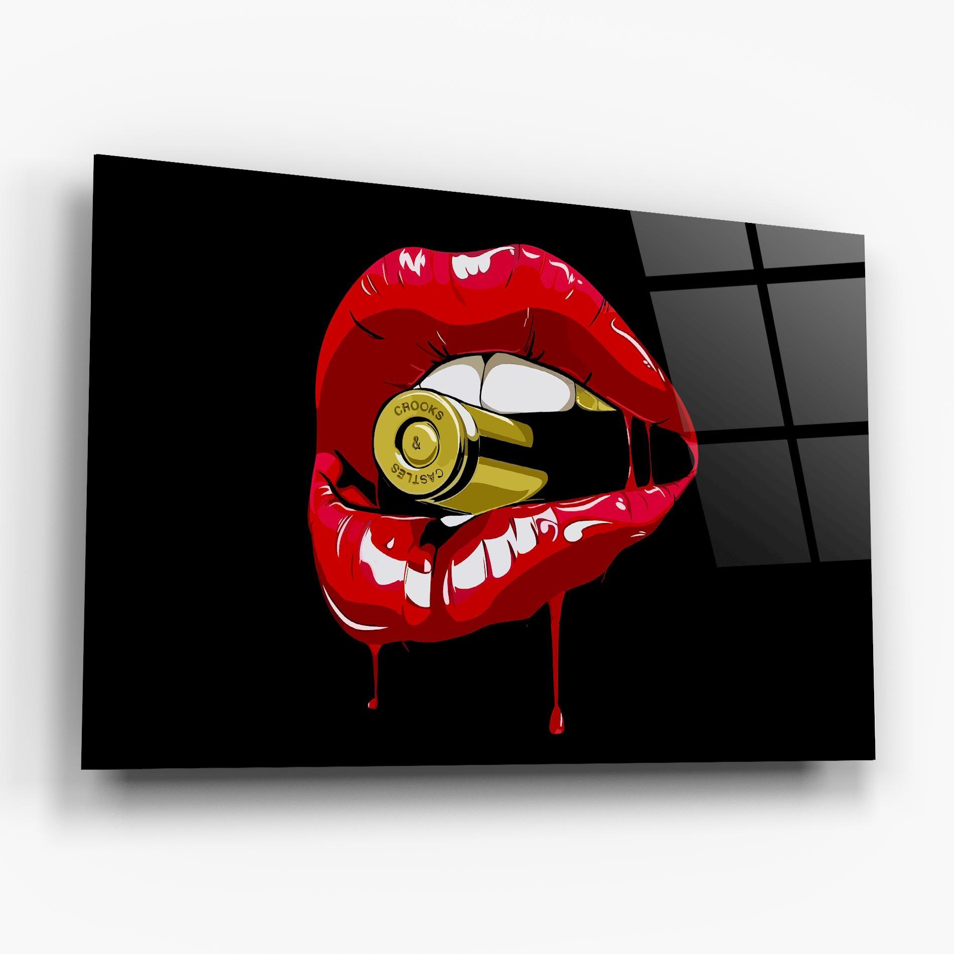 Üvegkép Bullet Lips mockup 6
