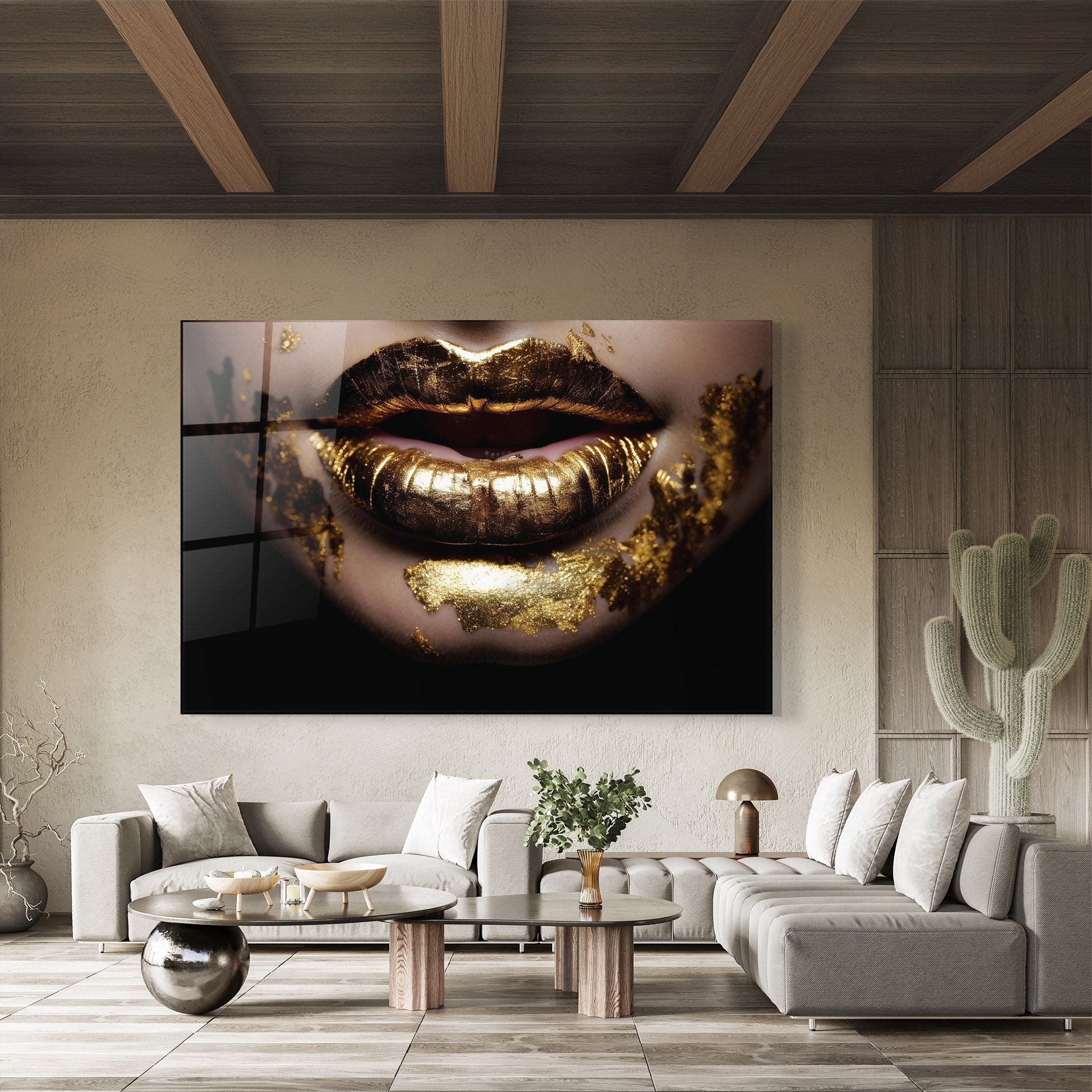 Open Golden Lips mockup 8