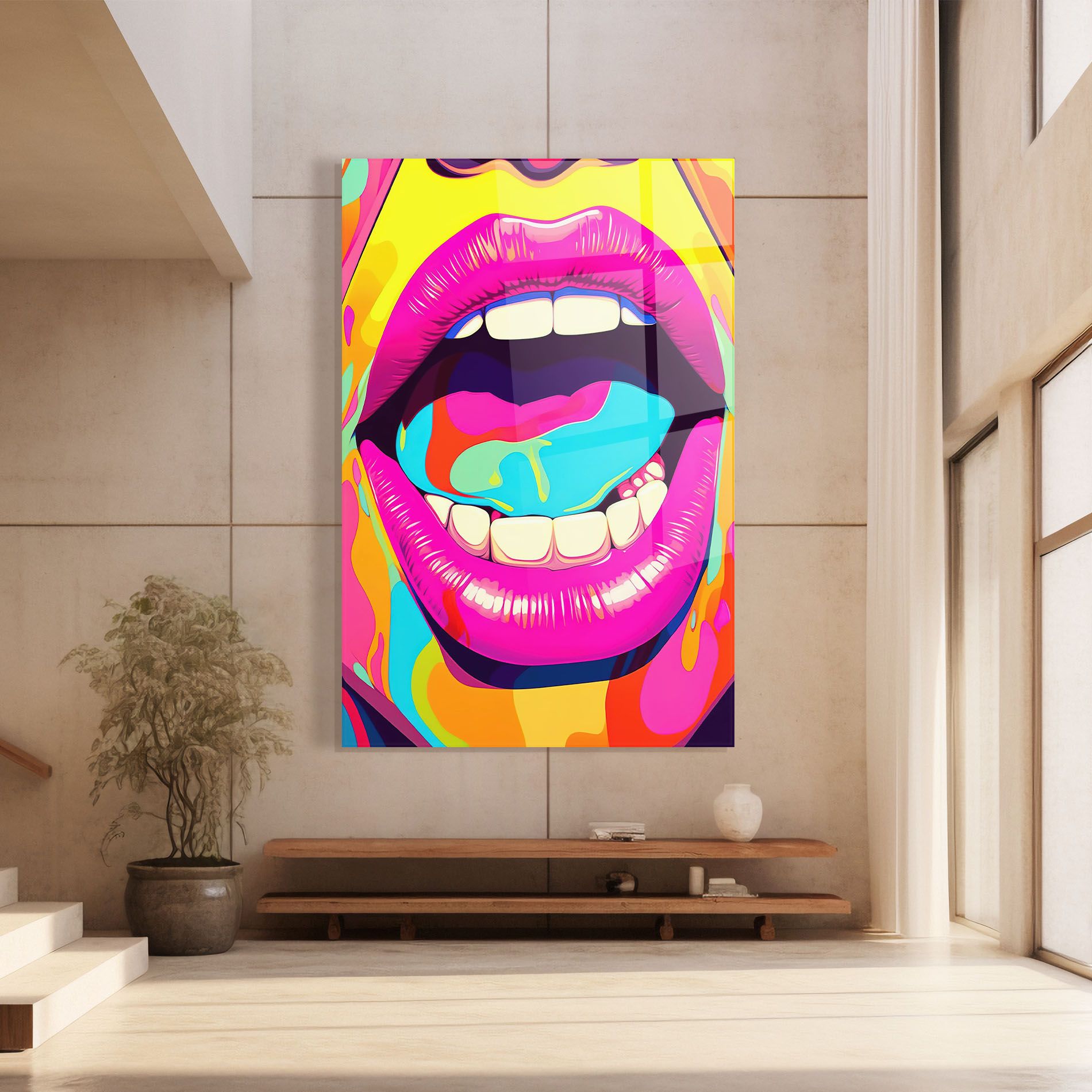 Pop Art Mouth mockup 8