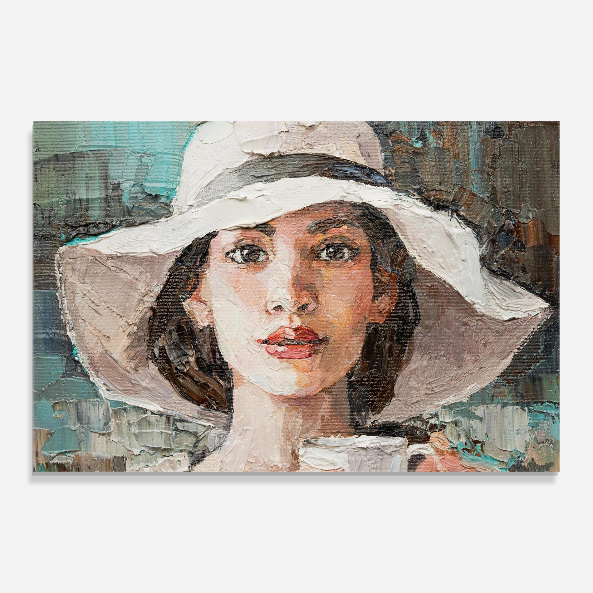 Üvegkép White Lady mockup 0