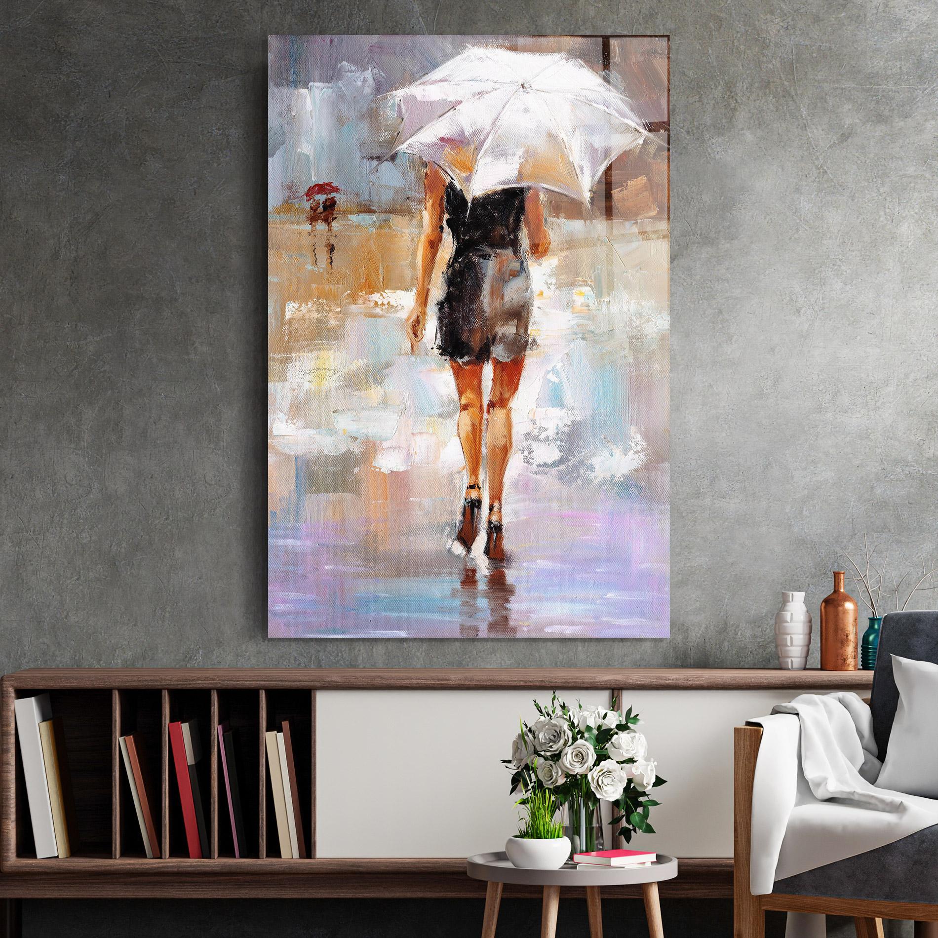 Üvegkép Fashion Lady mockup 2