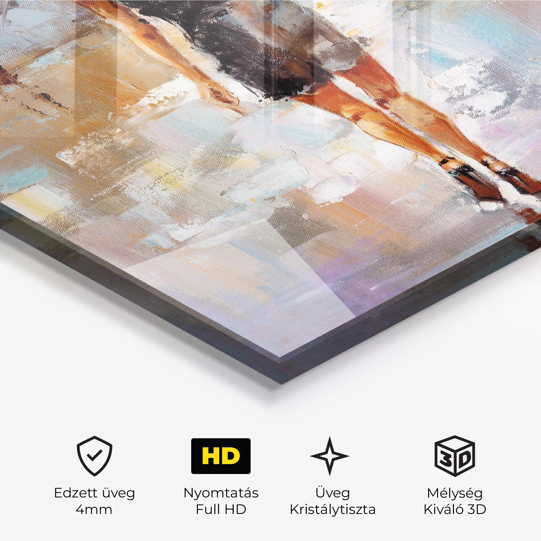 Üvegkép Fashion Lady mockup 3