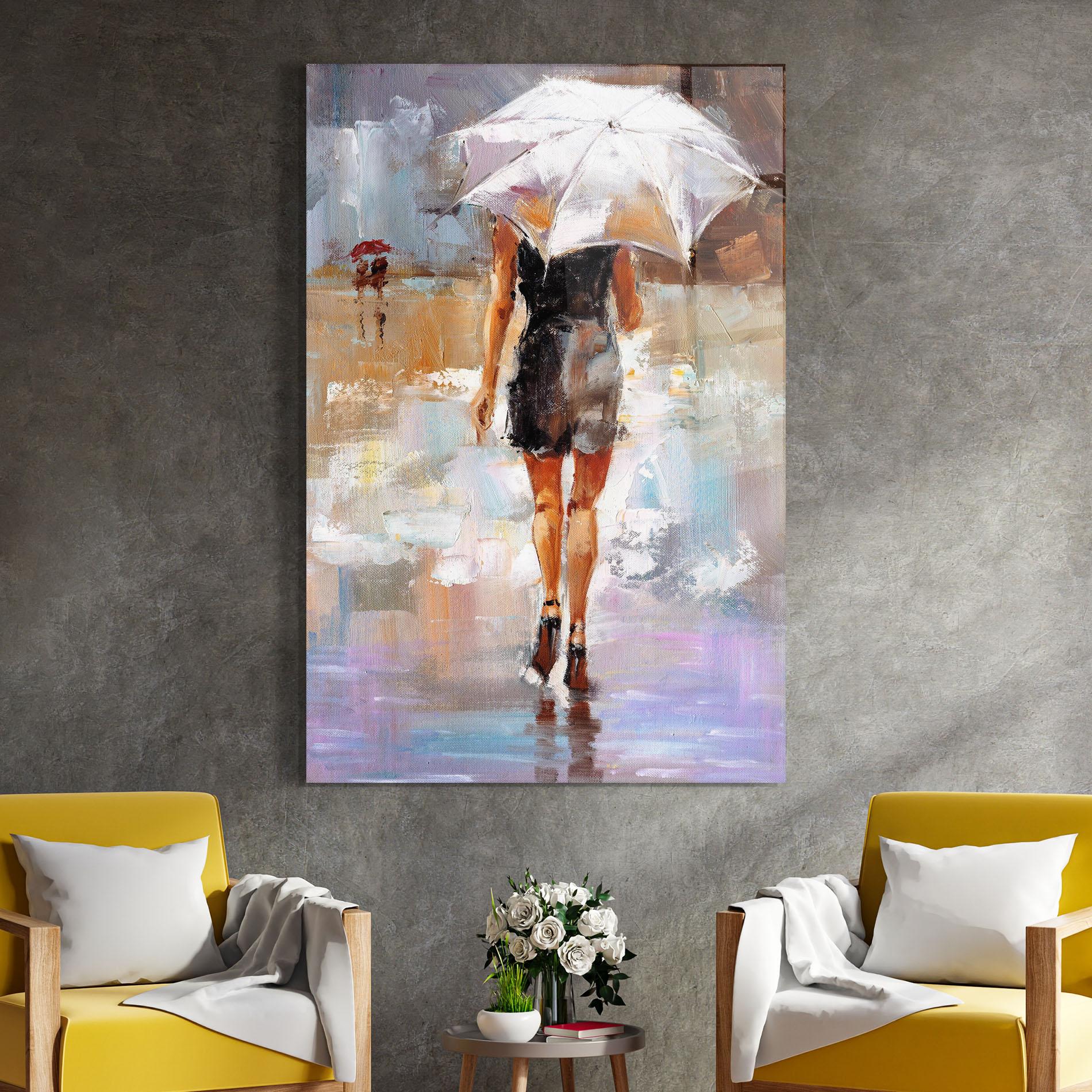 Üvegkép Fashion Lady mockup 4