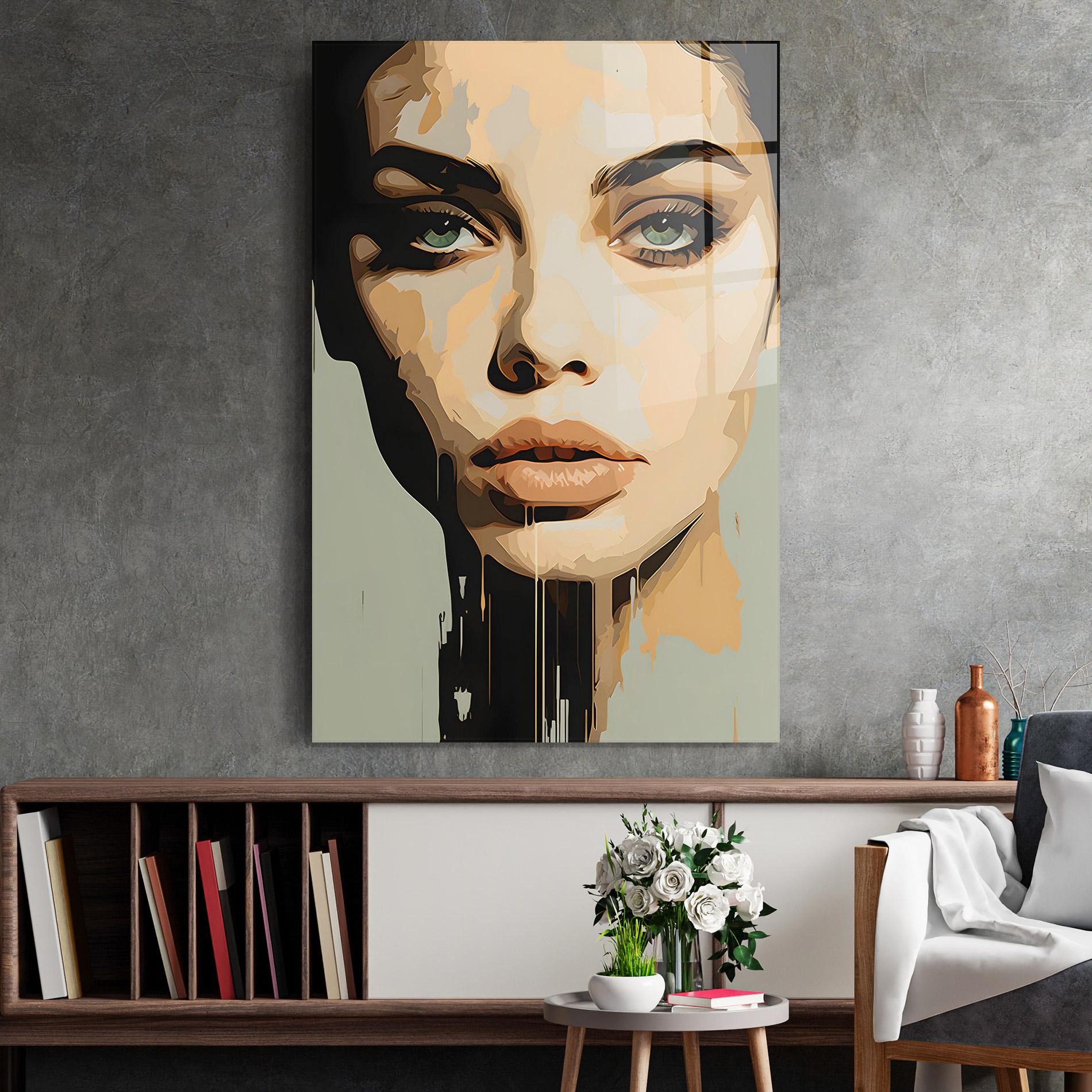 Üvegkép Apologetic Face mockup 2