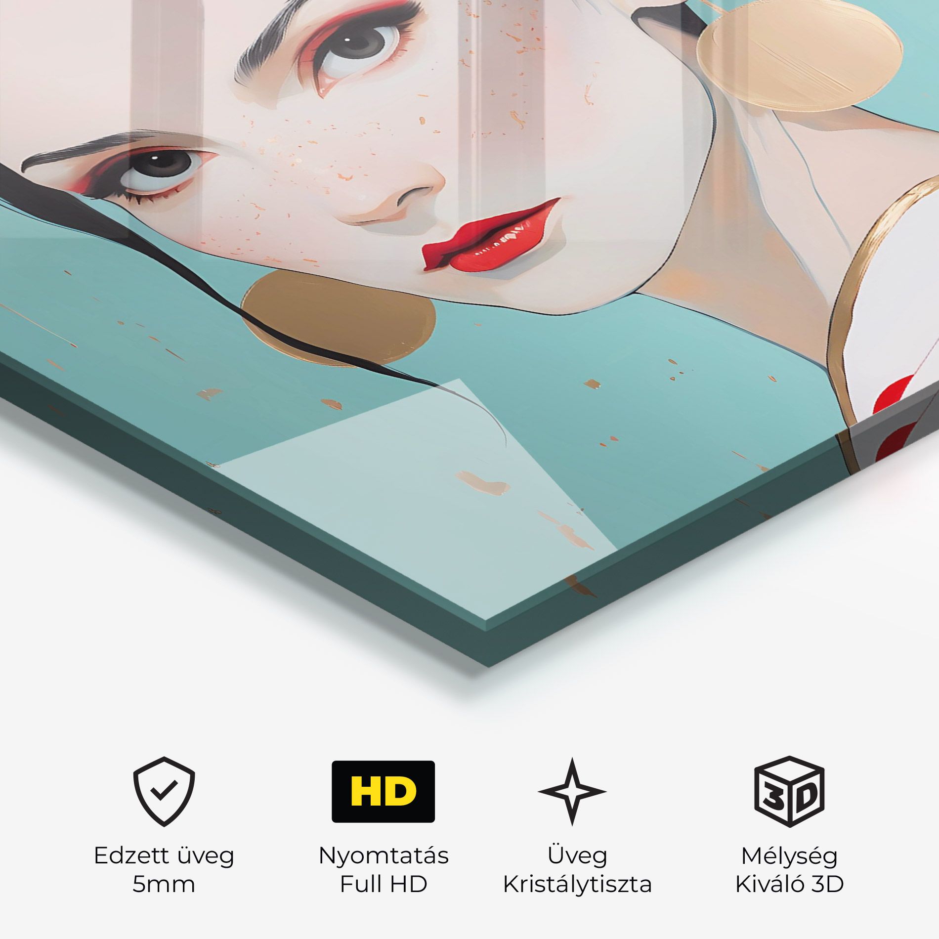 Asian Style Portrait mockup 3