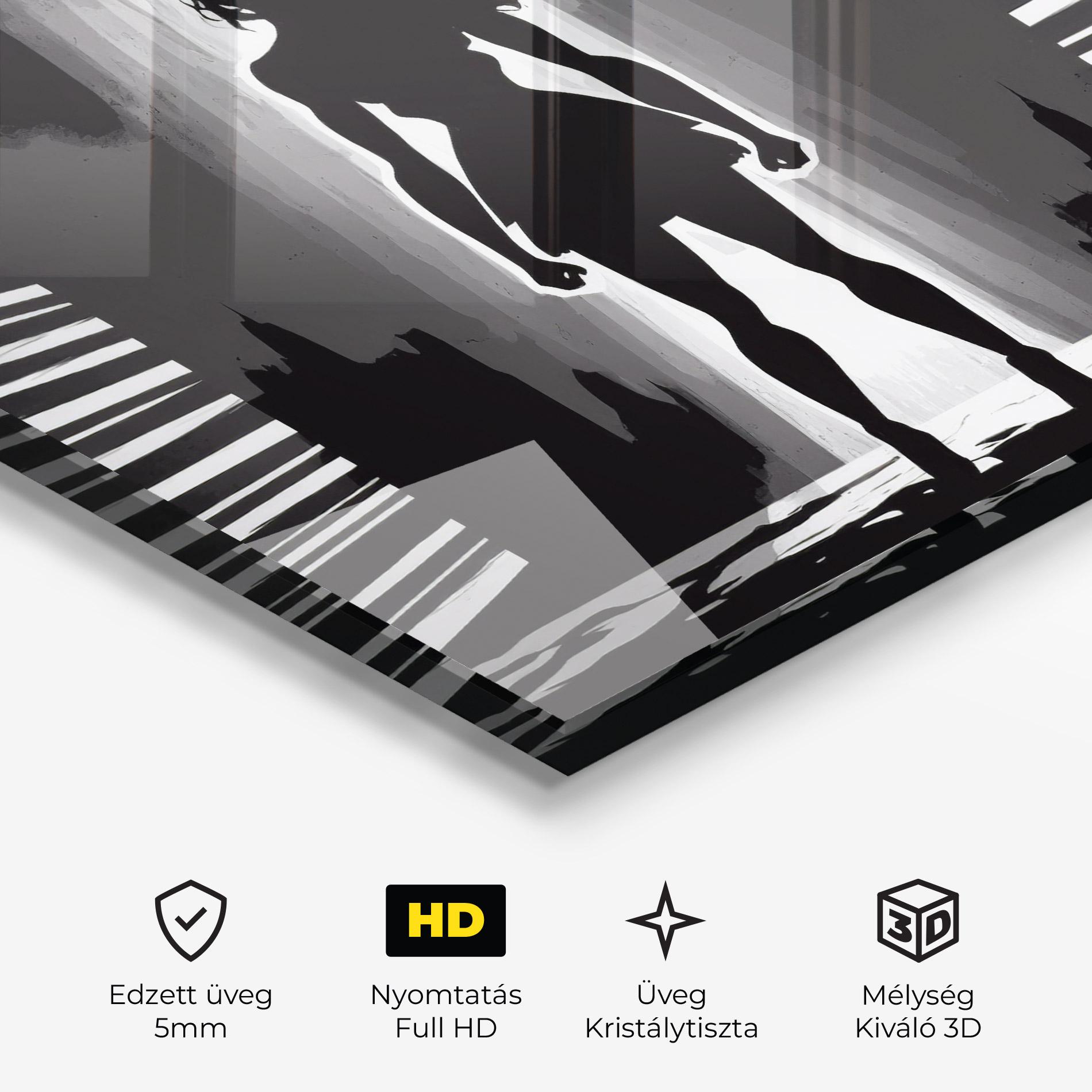 Üvegkép Dark Girl Power mockup 3