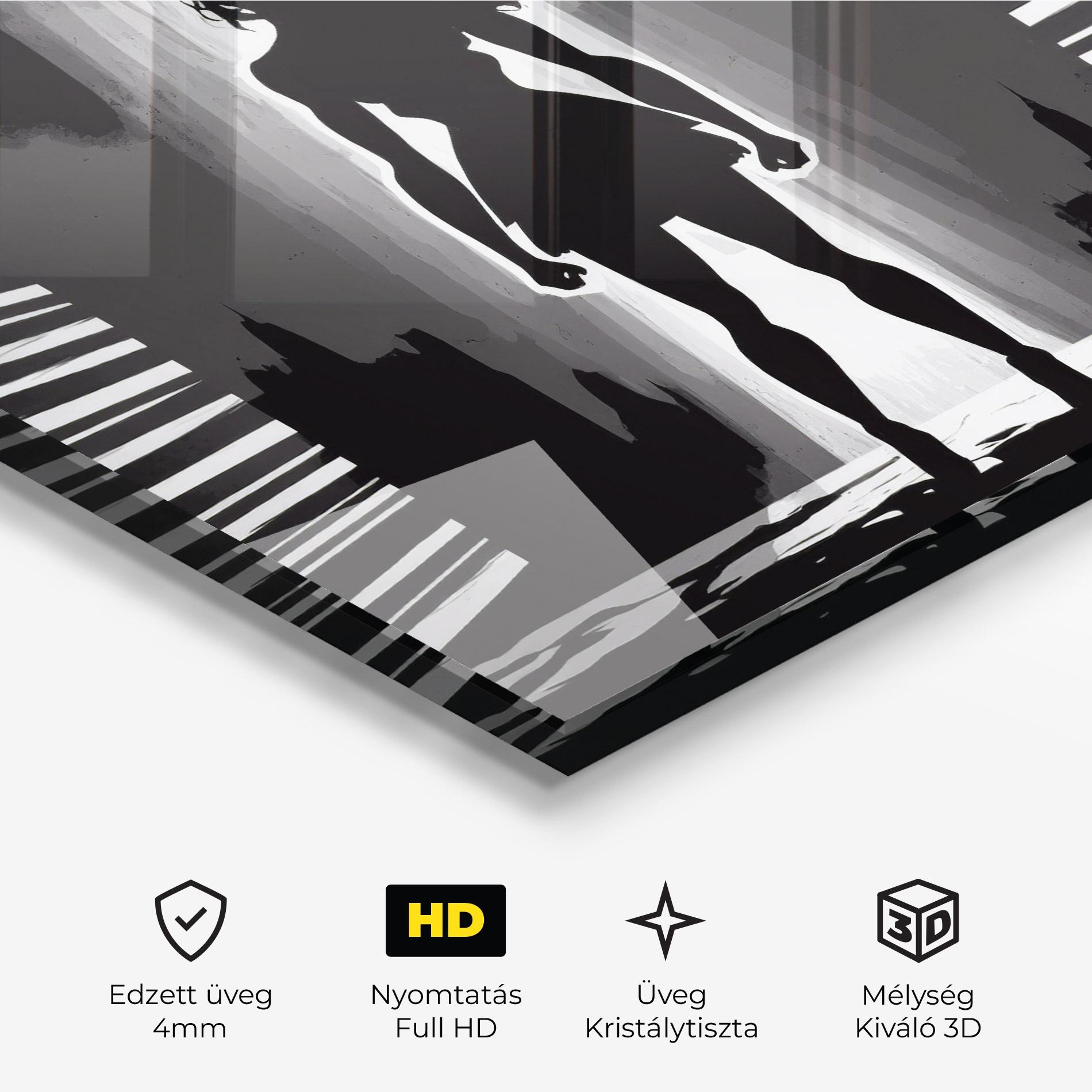 Üvegkép Dark Girl Power mockup 3