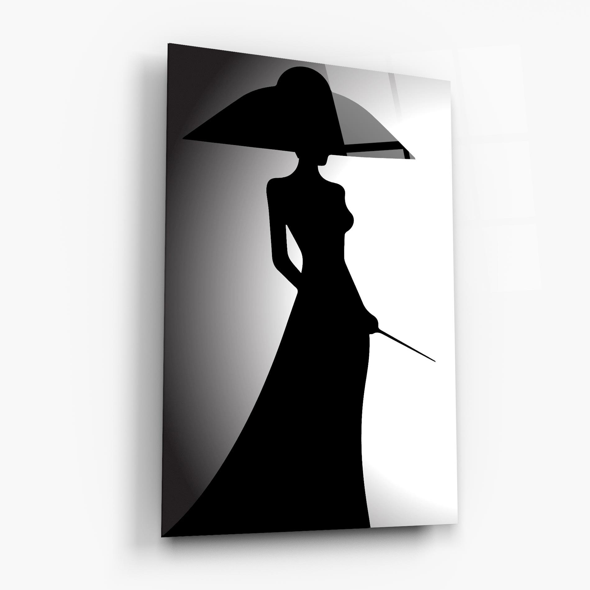 Üvegkép Big Hat Lady mockup 6