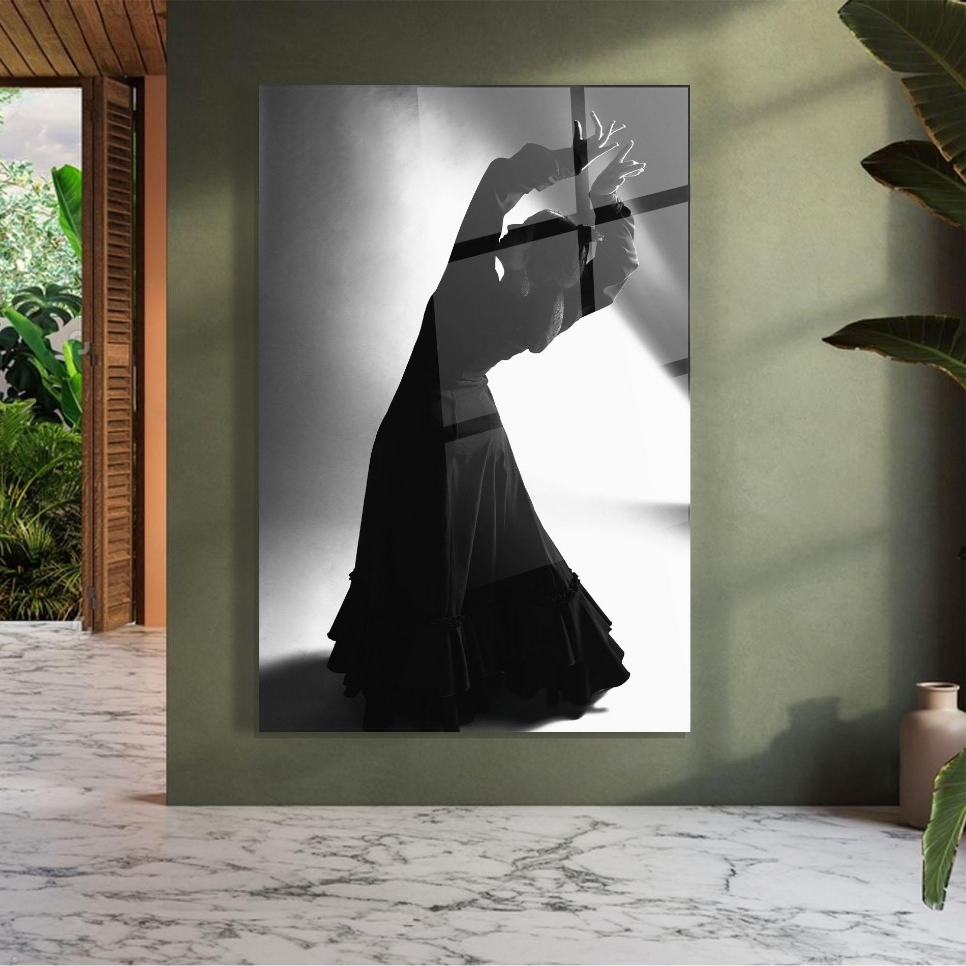 Üvegkép Full Shot Dancer mockup 7