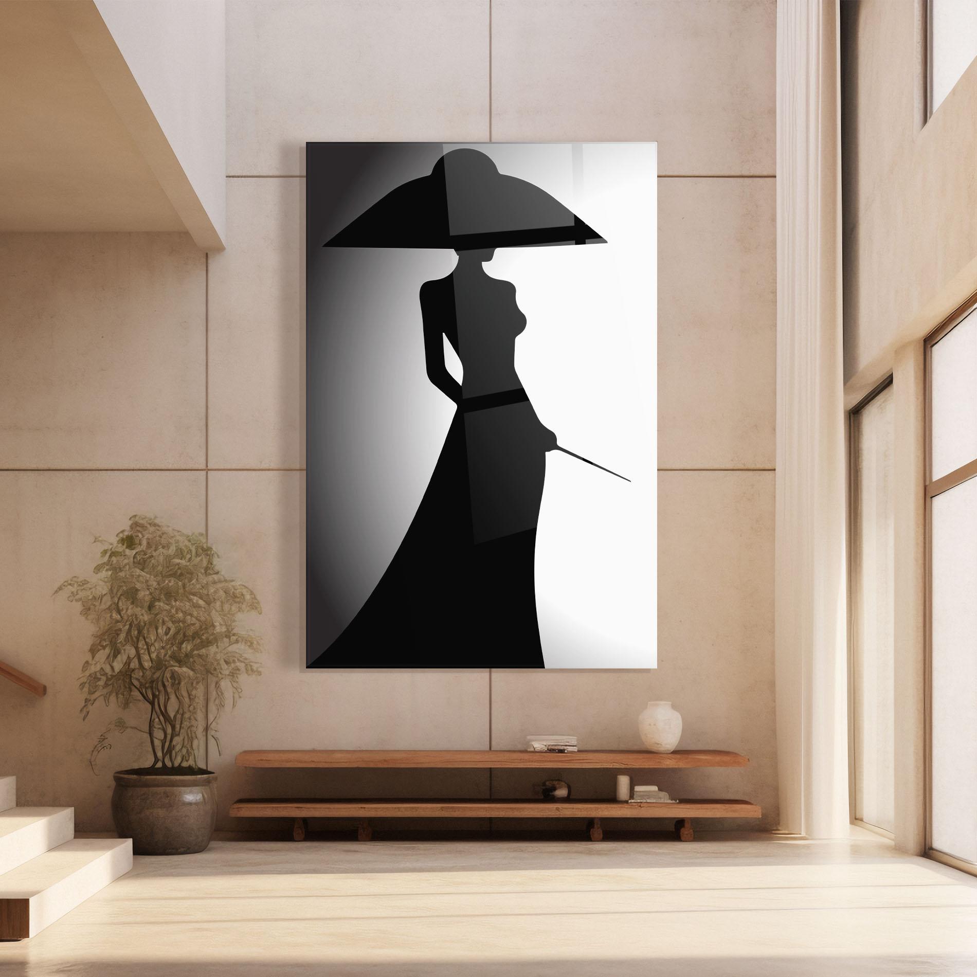 Üvegkép Big Hat Lady mockup 8