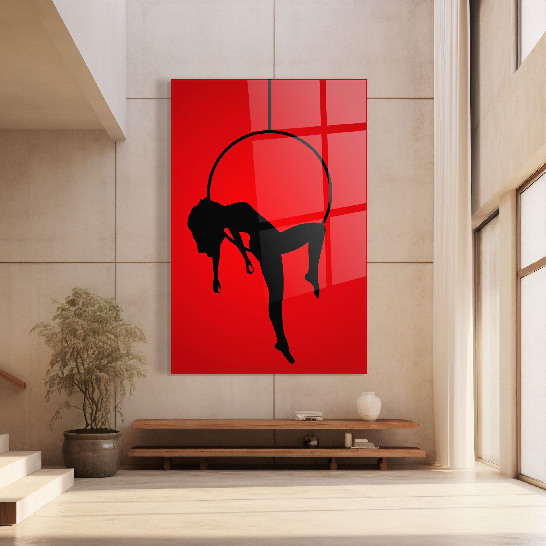 Dancer Shilouette mockup 8