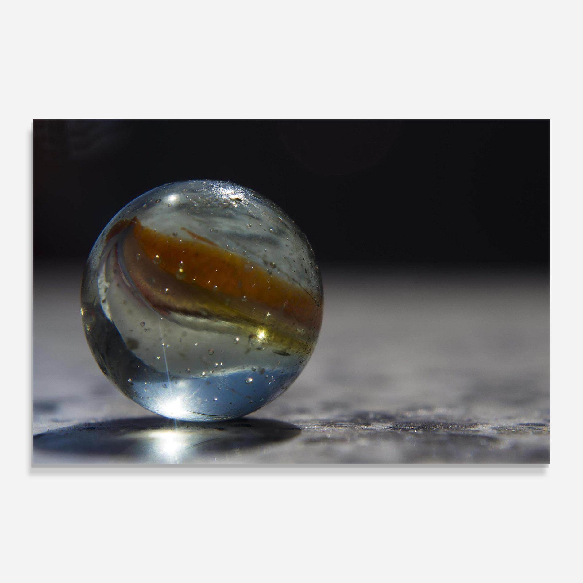 Üvegkép Colorful Glass Sphere mockup 0