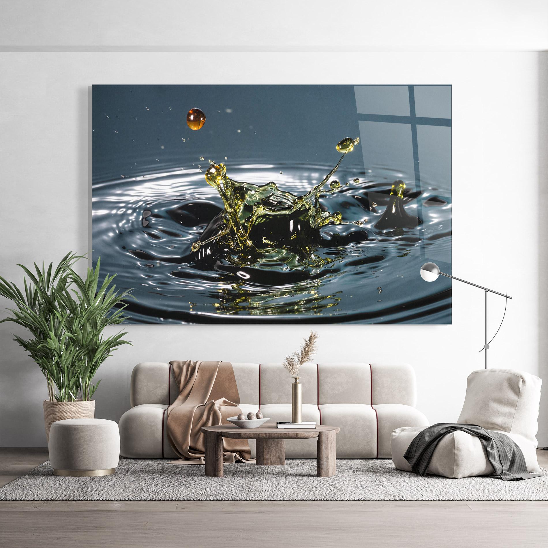 Üvegkép Beautiful Life Water mockup 9