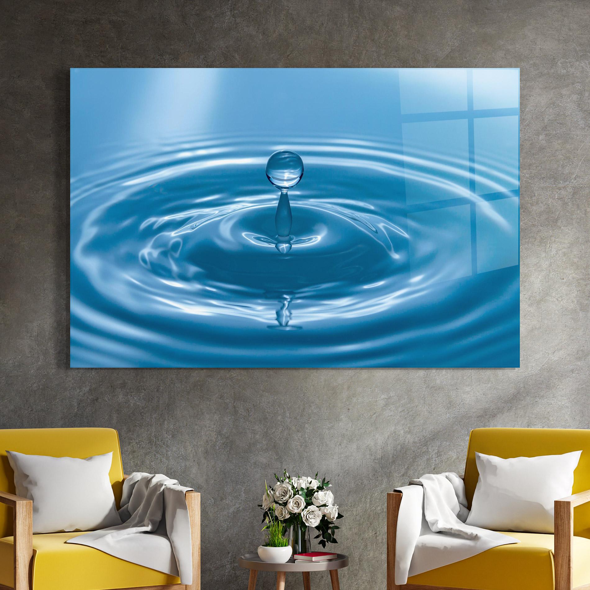 Üvegkép Drop Close Up mockup 4