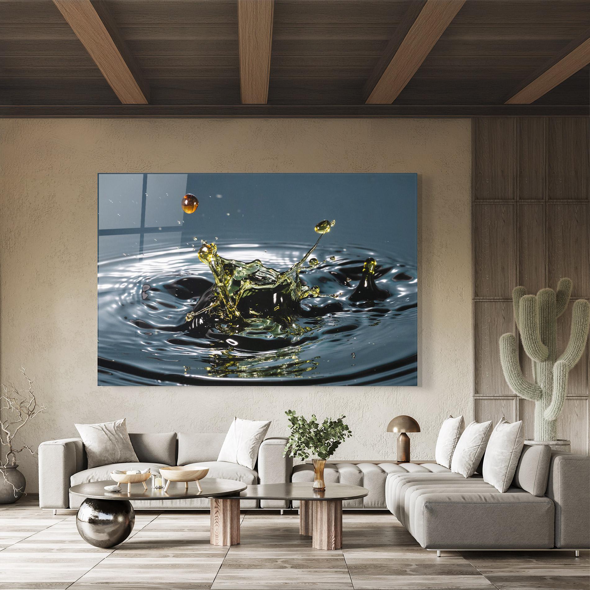 Üvegkép Beautiful Life Water mockup 8