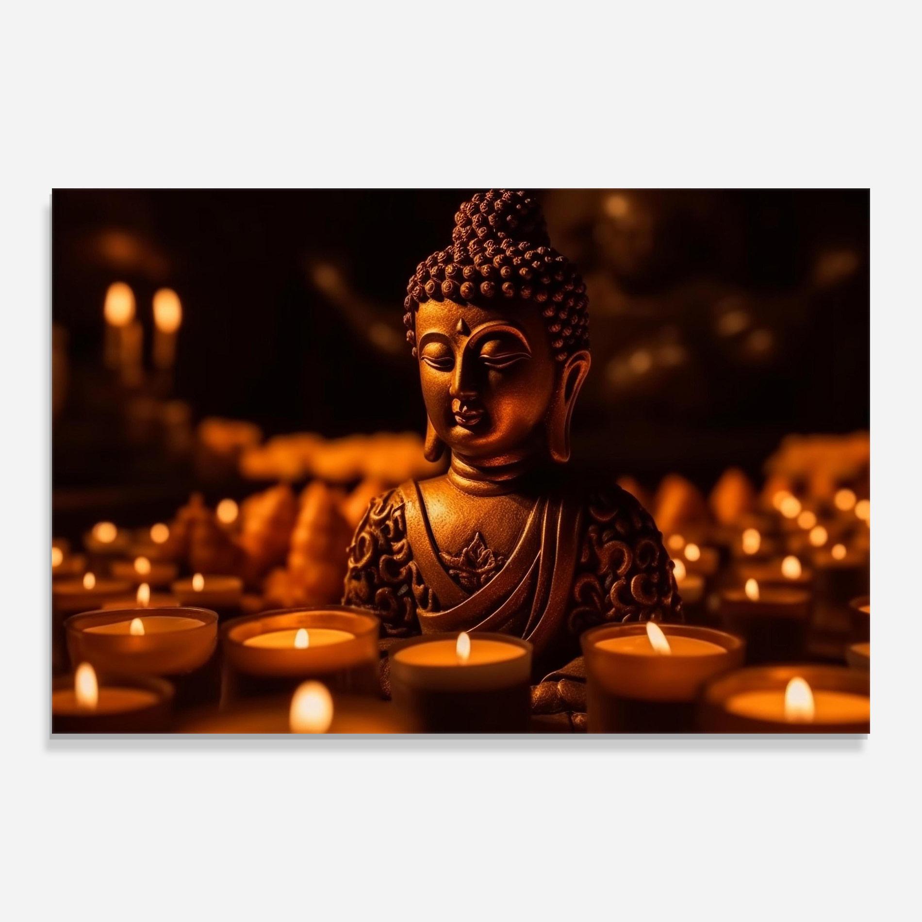 Üvegkép Religions Tranquil mockup 0