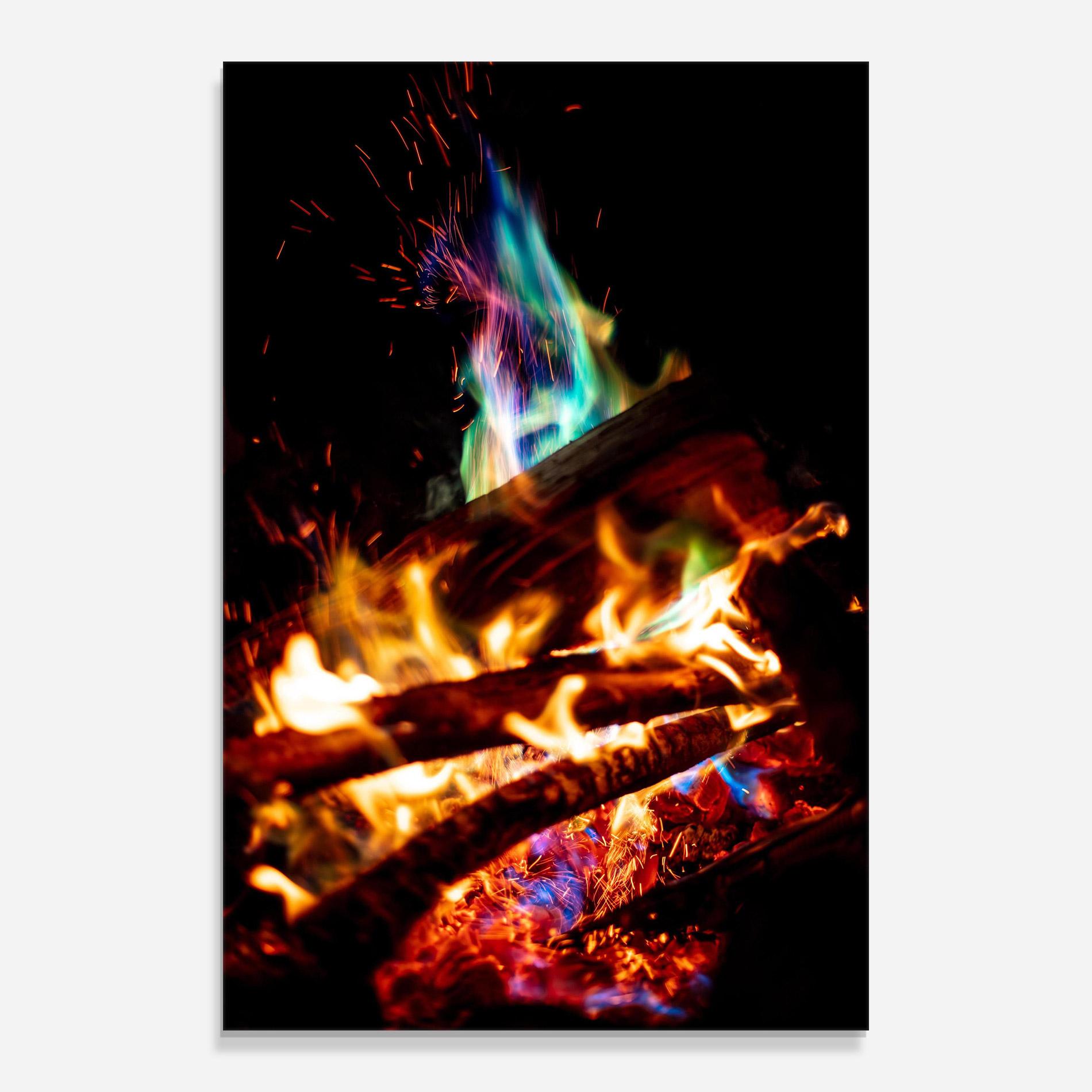 Üvegkép Blue Green Fire mockup 0