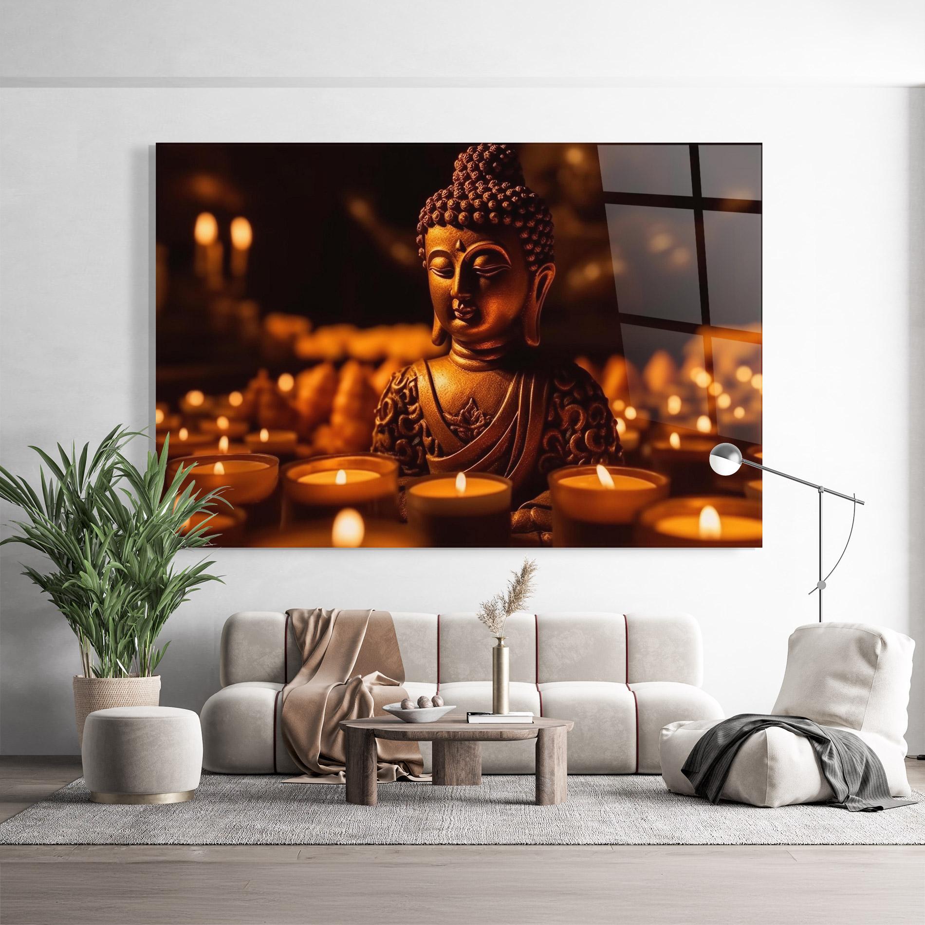 Üvegkép Religions Tranquil mockup 9