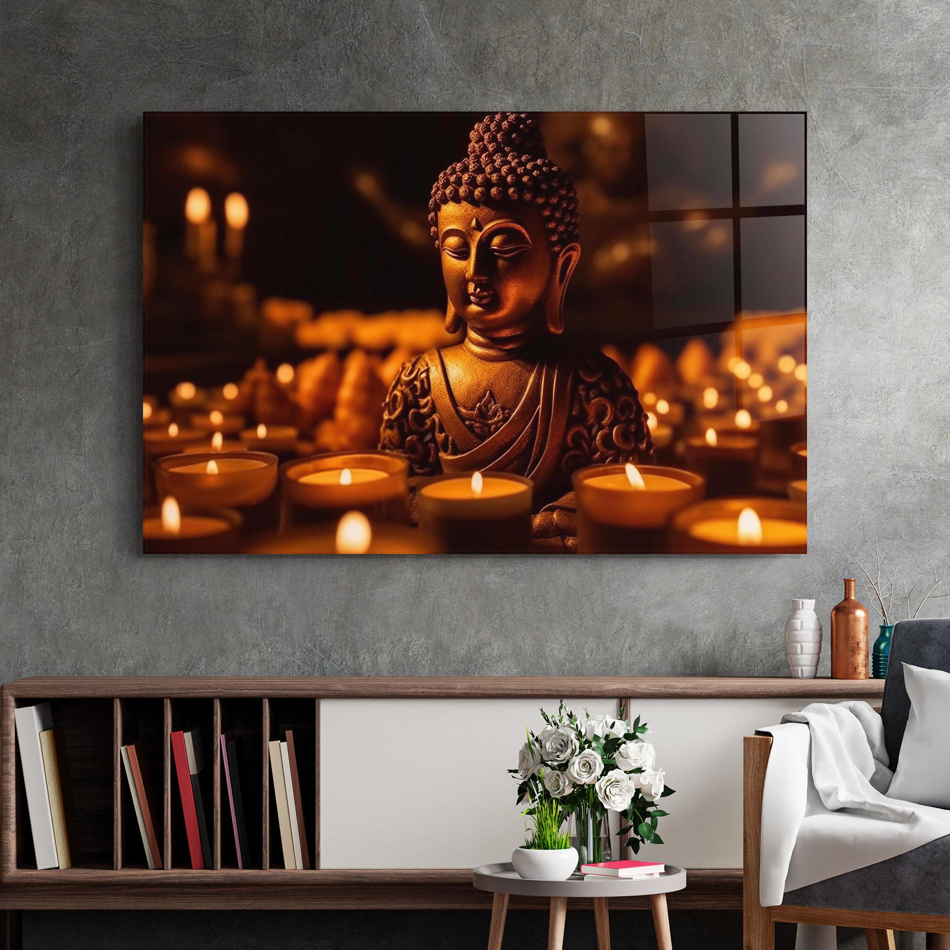 Üvegkép Religions Tranquil mockup 2