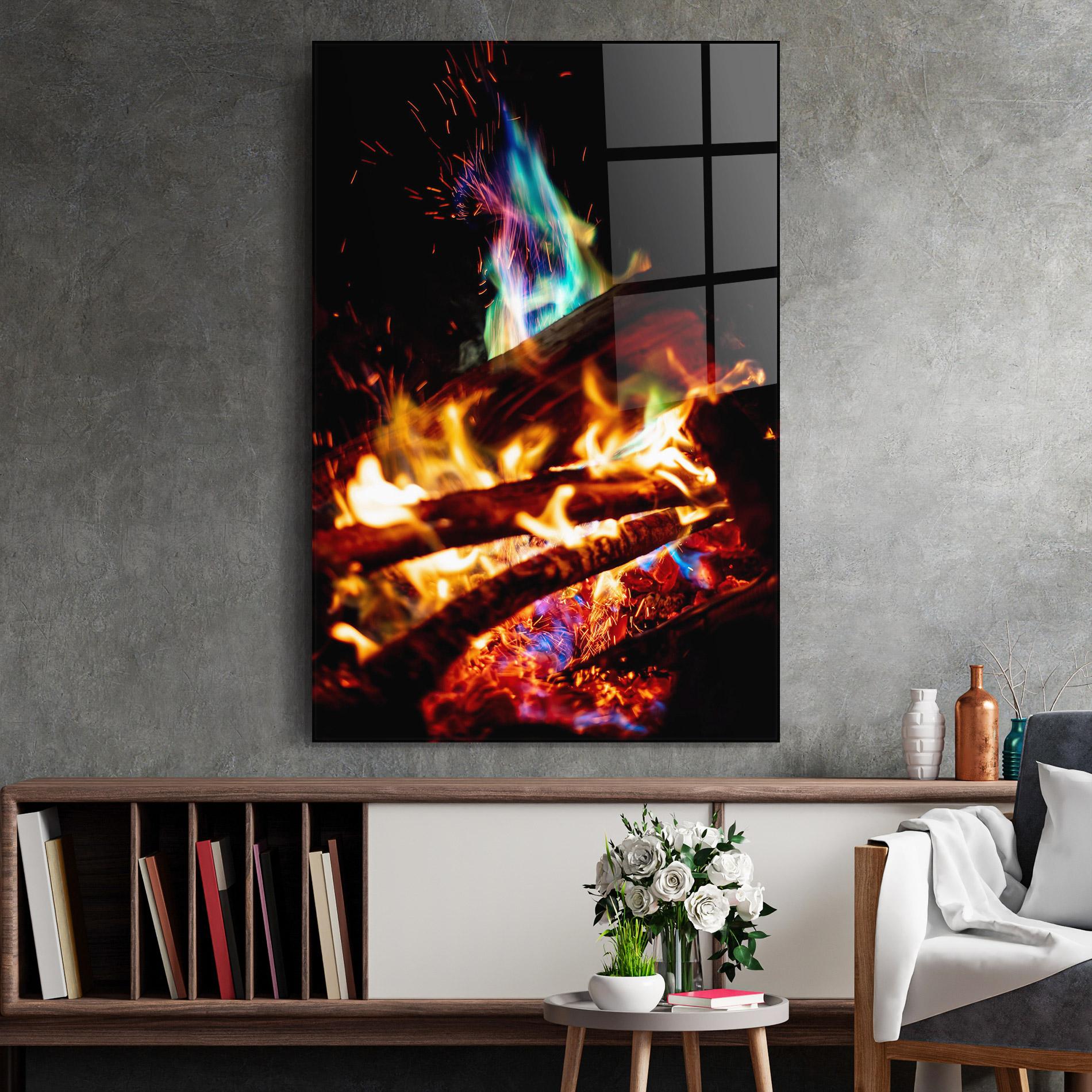 Üvegkép Blue Green Fire mockup 2