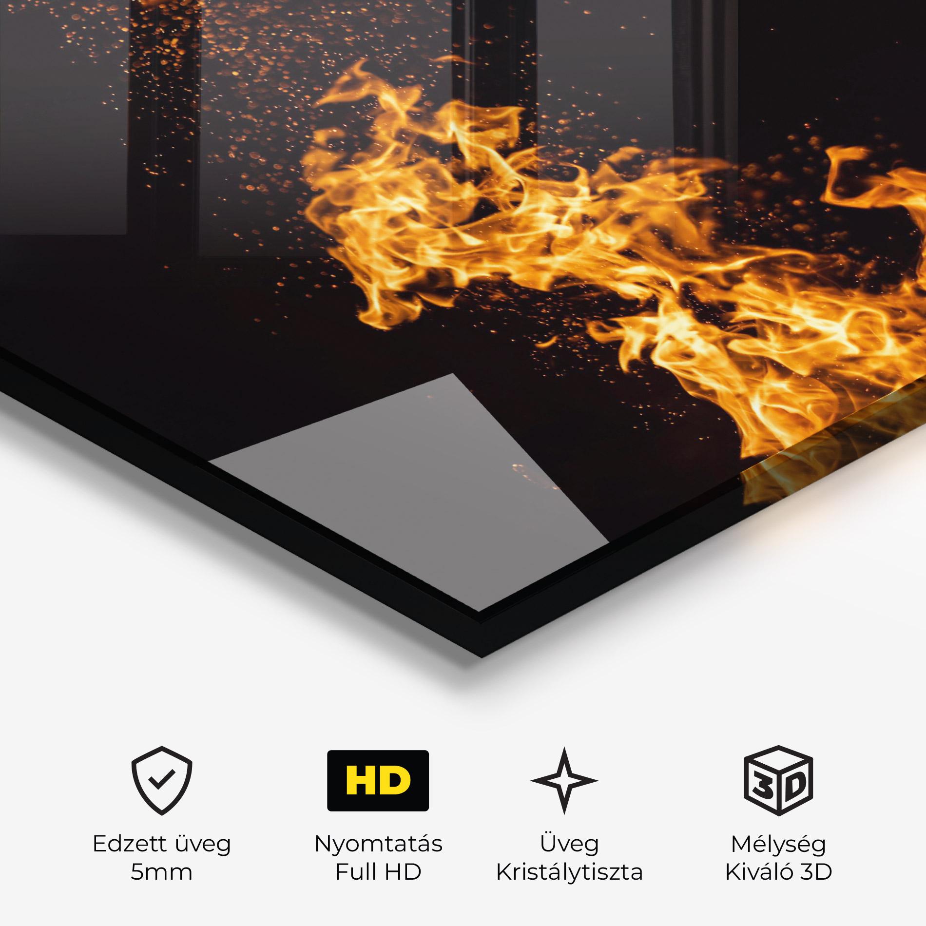 Üvegkép Big Fire mockup 3