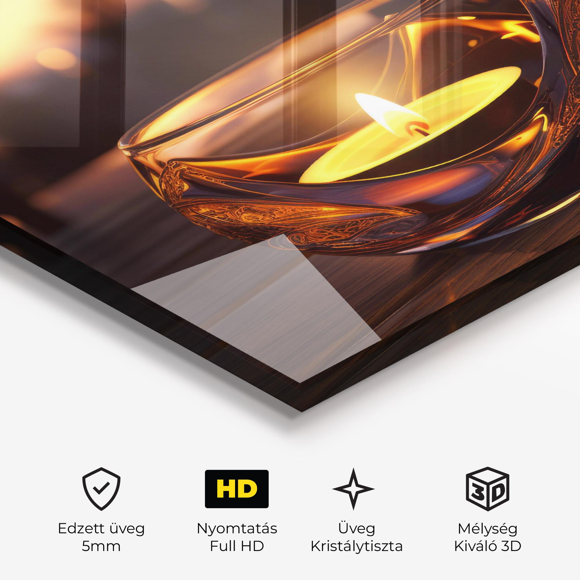 Üvegkép Fire Bowl mockup 3