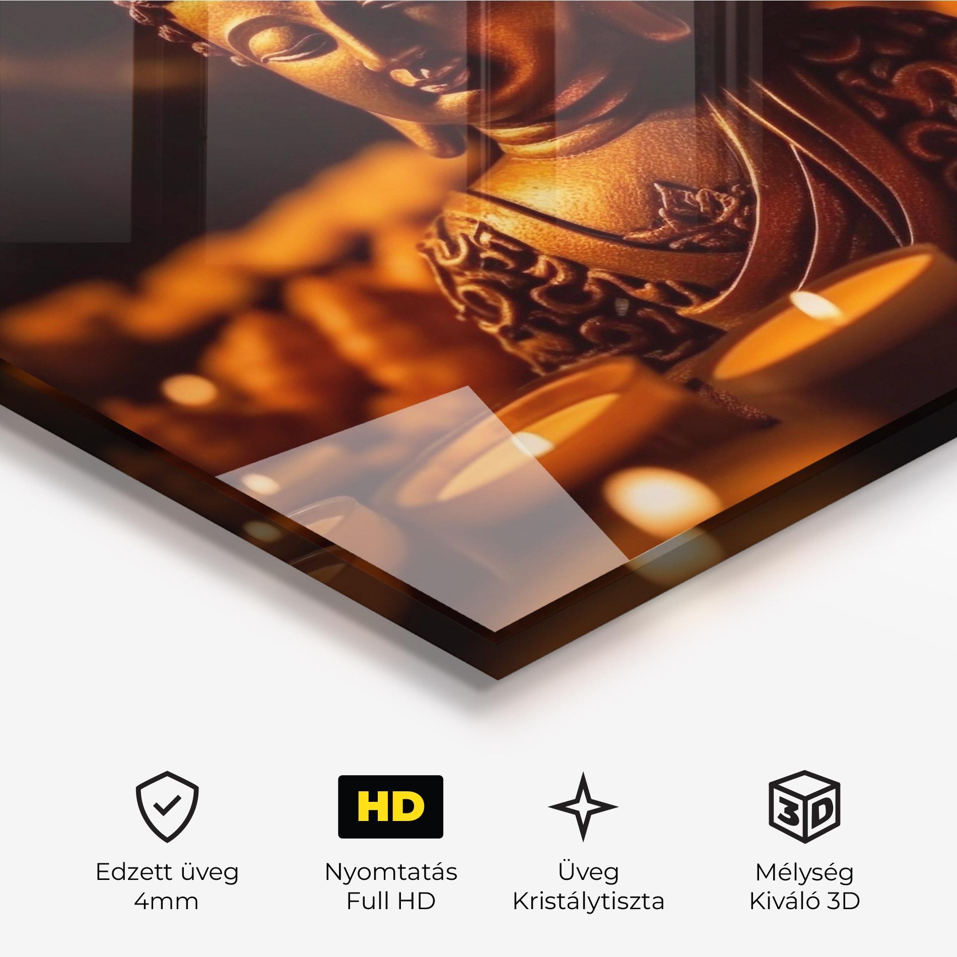 Üvegkép Religions Tranquil mockup 3