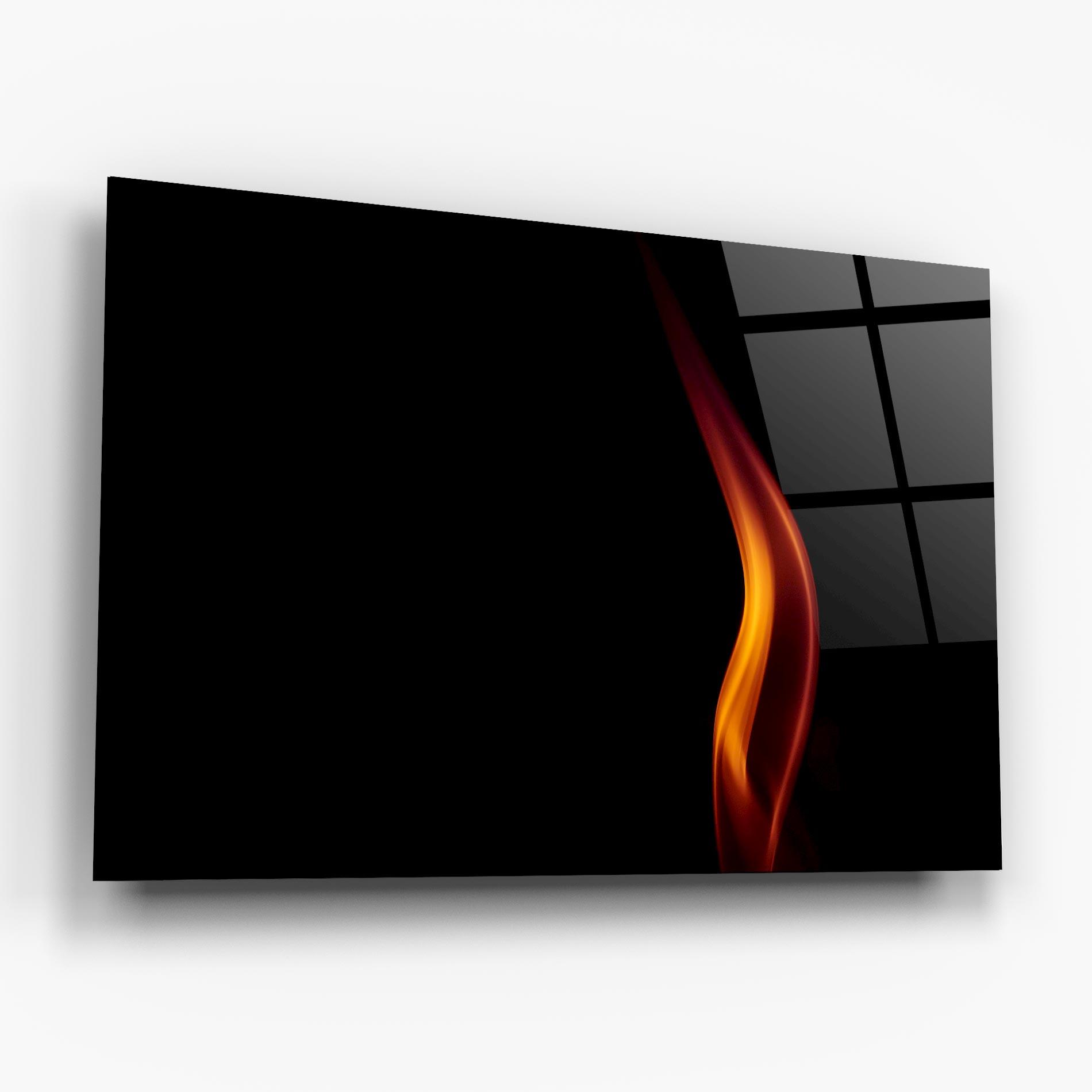 Üvegkép Flame Relax mockup 6