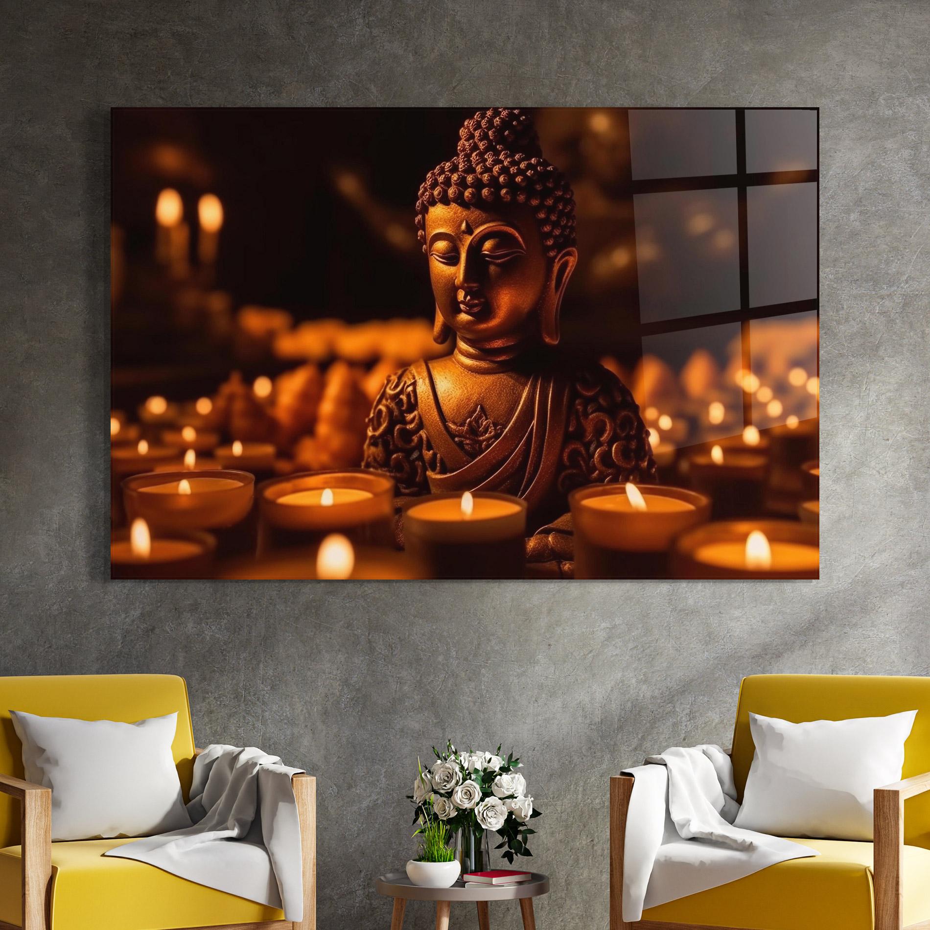 Üvegkép Religions Tranquil mockup 4