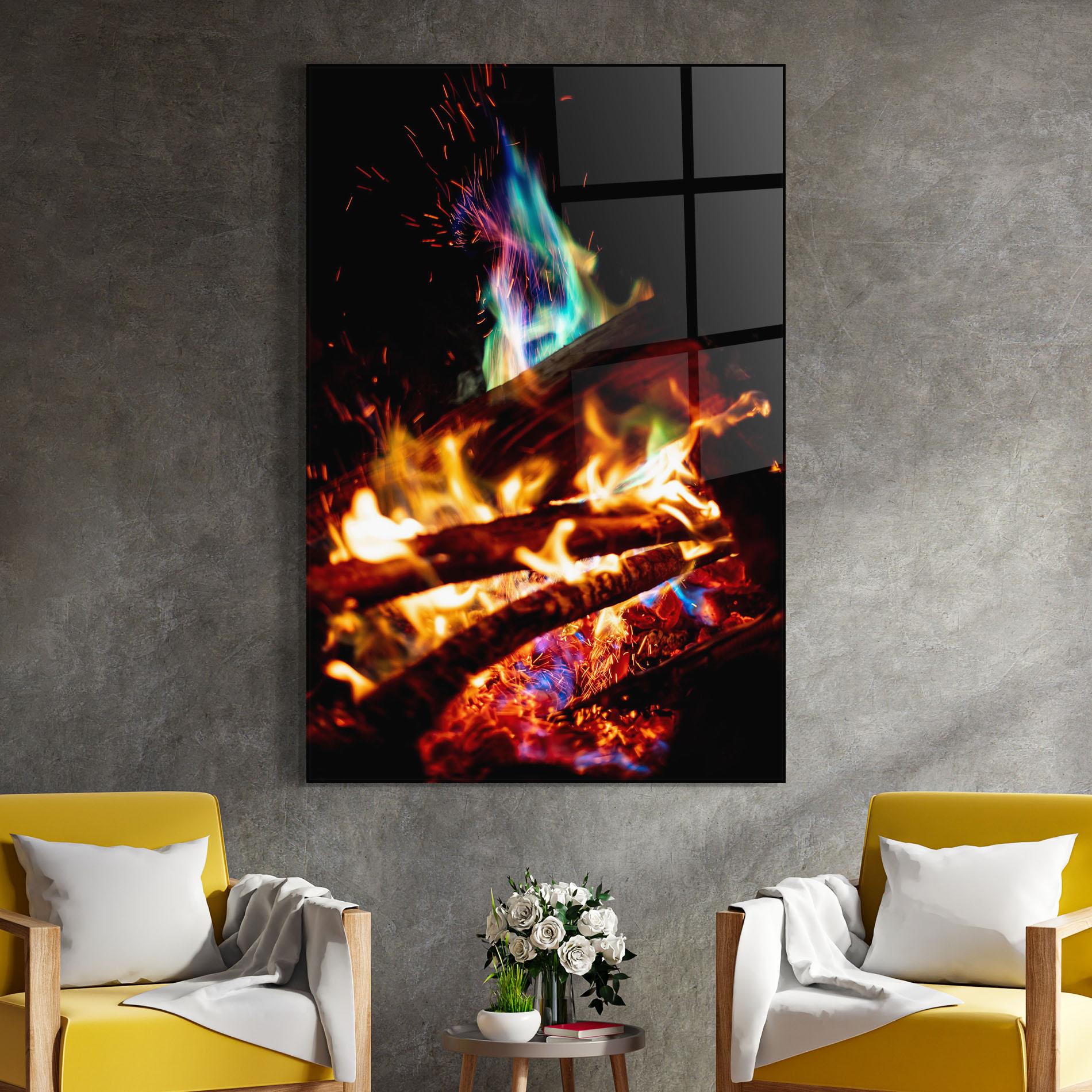 Üvegkép Blue Green Fire mockup 4