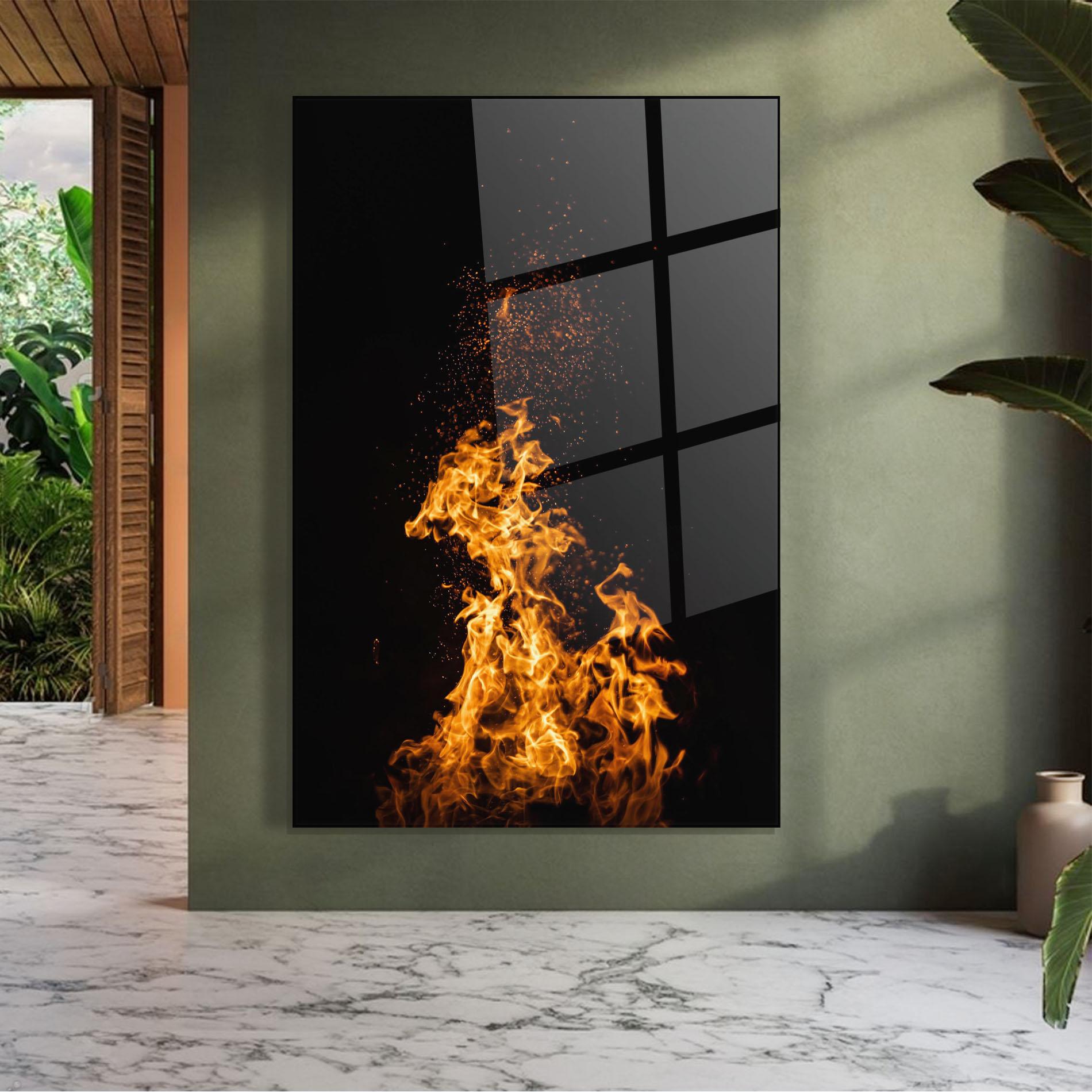 Üvegkép Big Fire mockup 7