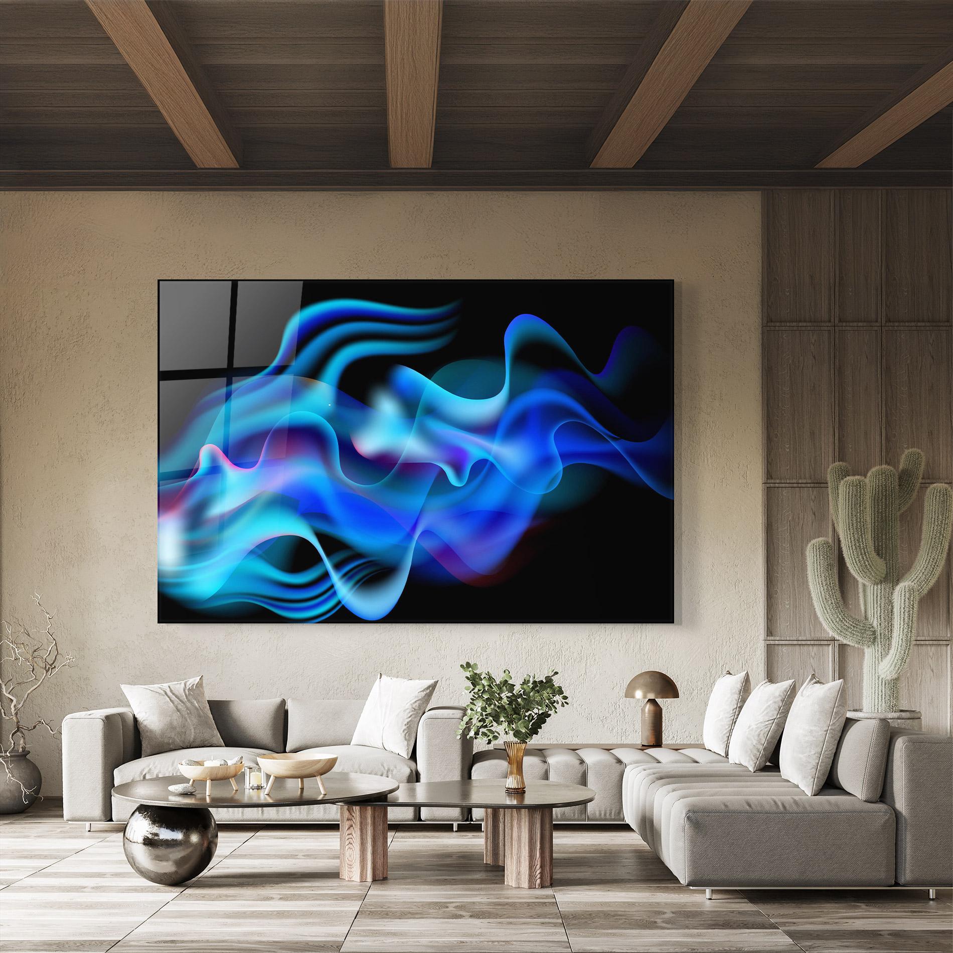 Üvegkép Blue Fire mockup 8