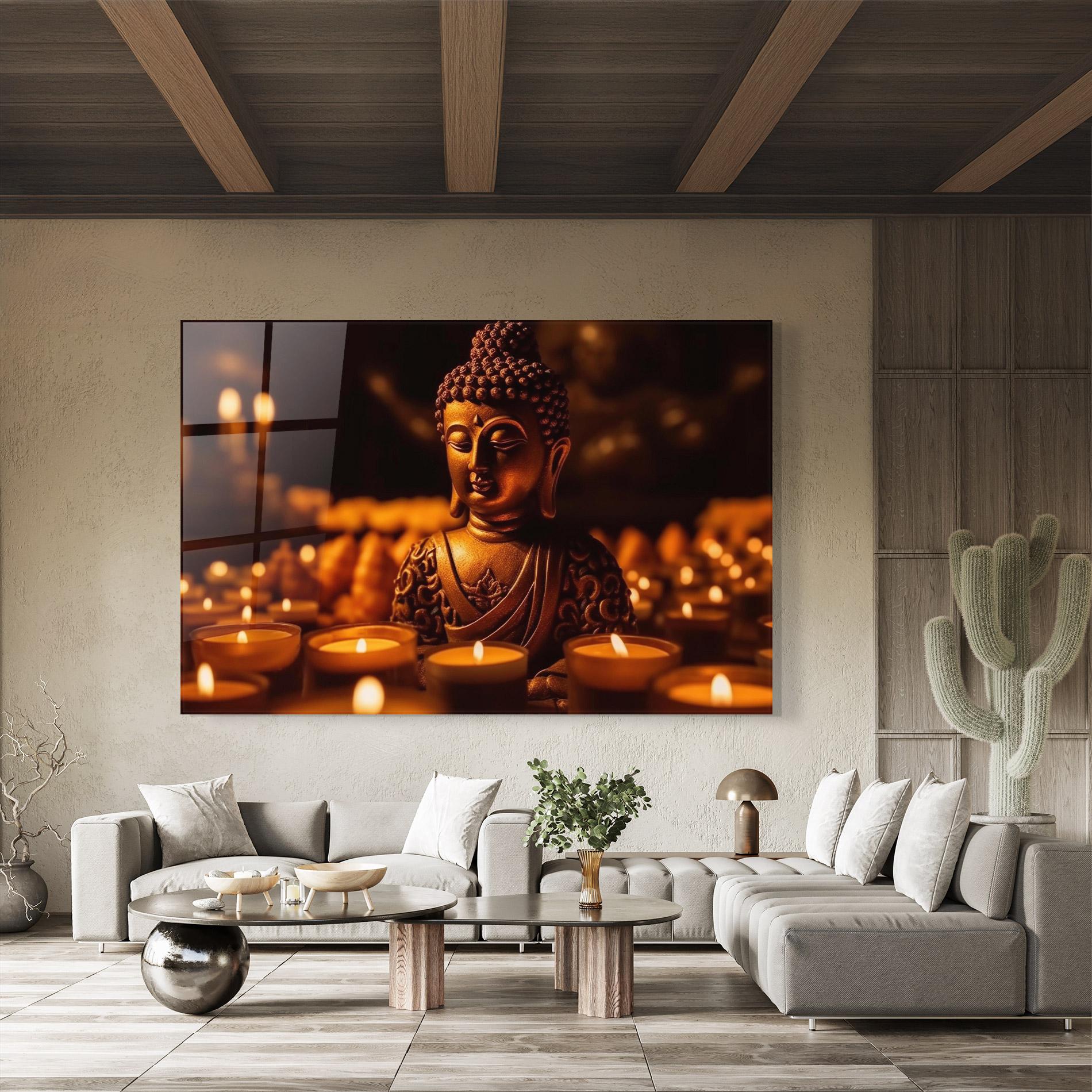 Üvegkép Religions Tranquil mockup 8