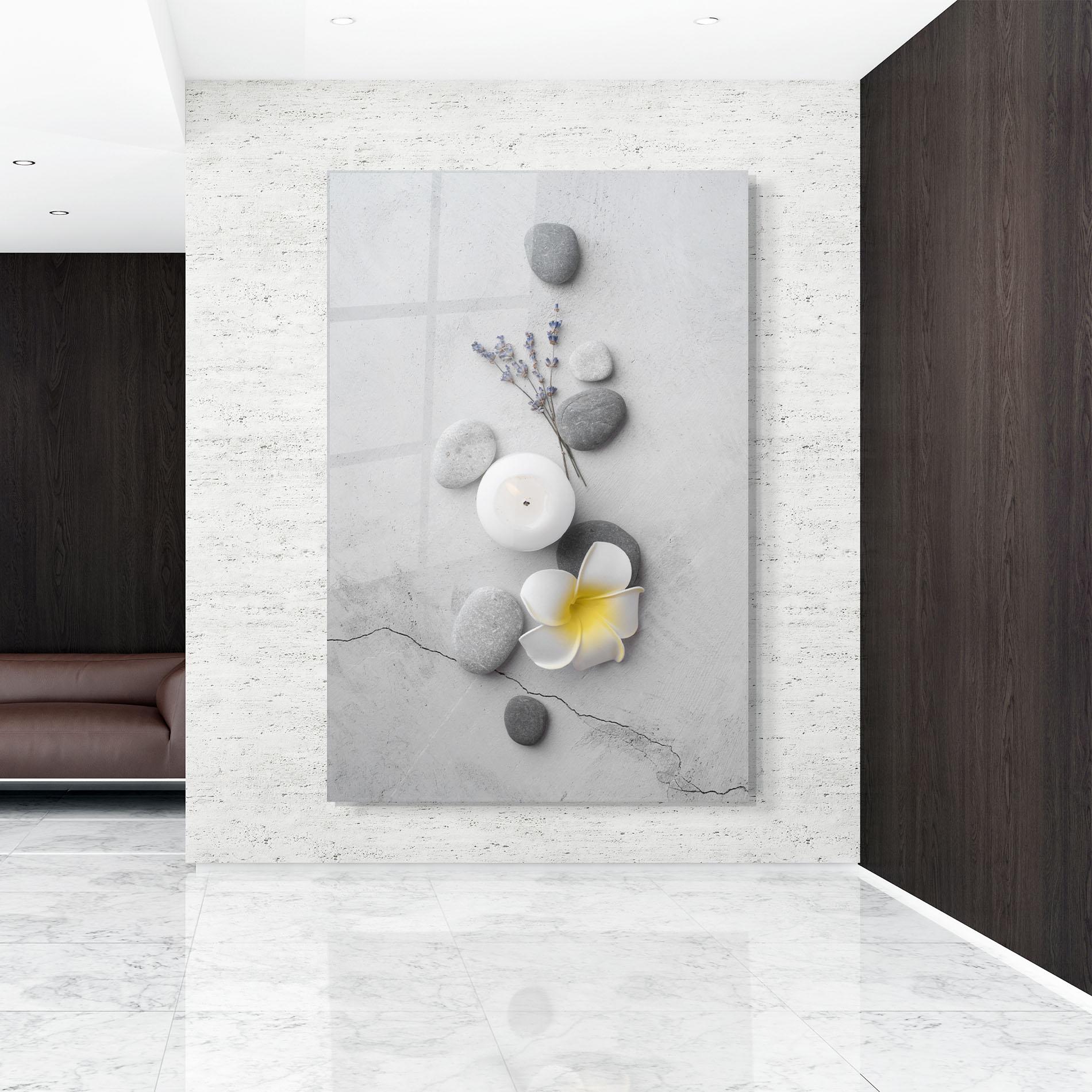 Üvegkép Feng Shui Stones mockup 9