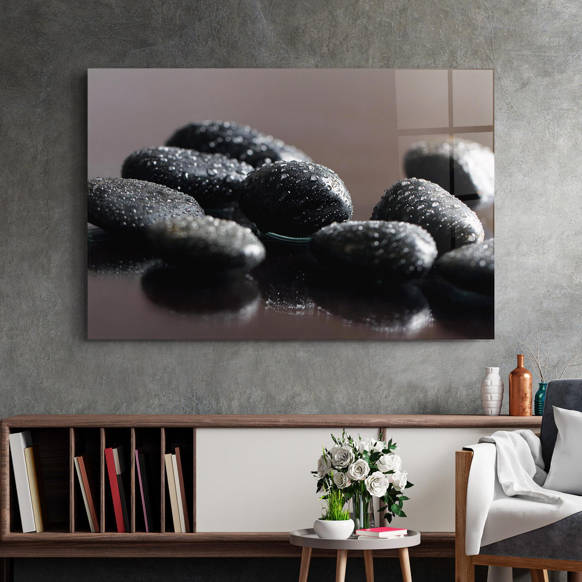 Üvegkép Massage Stones mockup 2