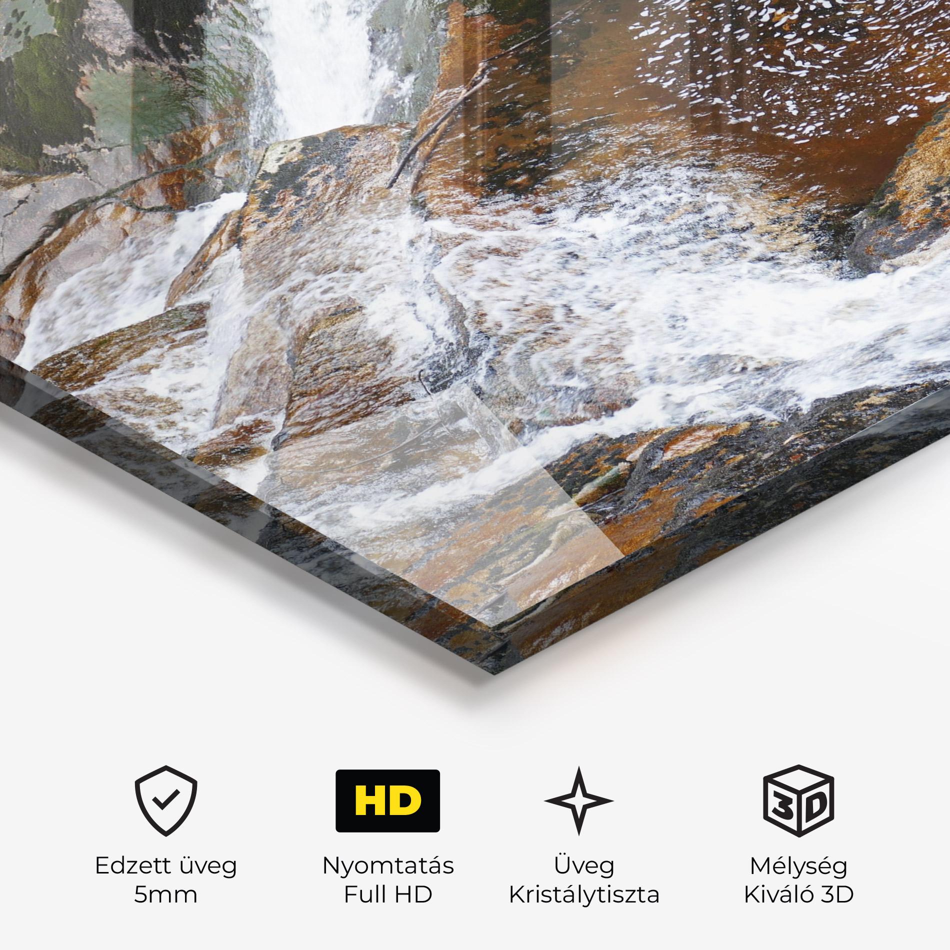 Üvegkép Forest Peace mockup 3