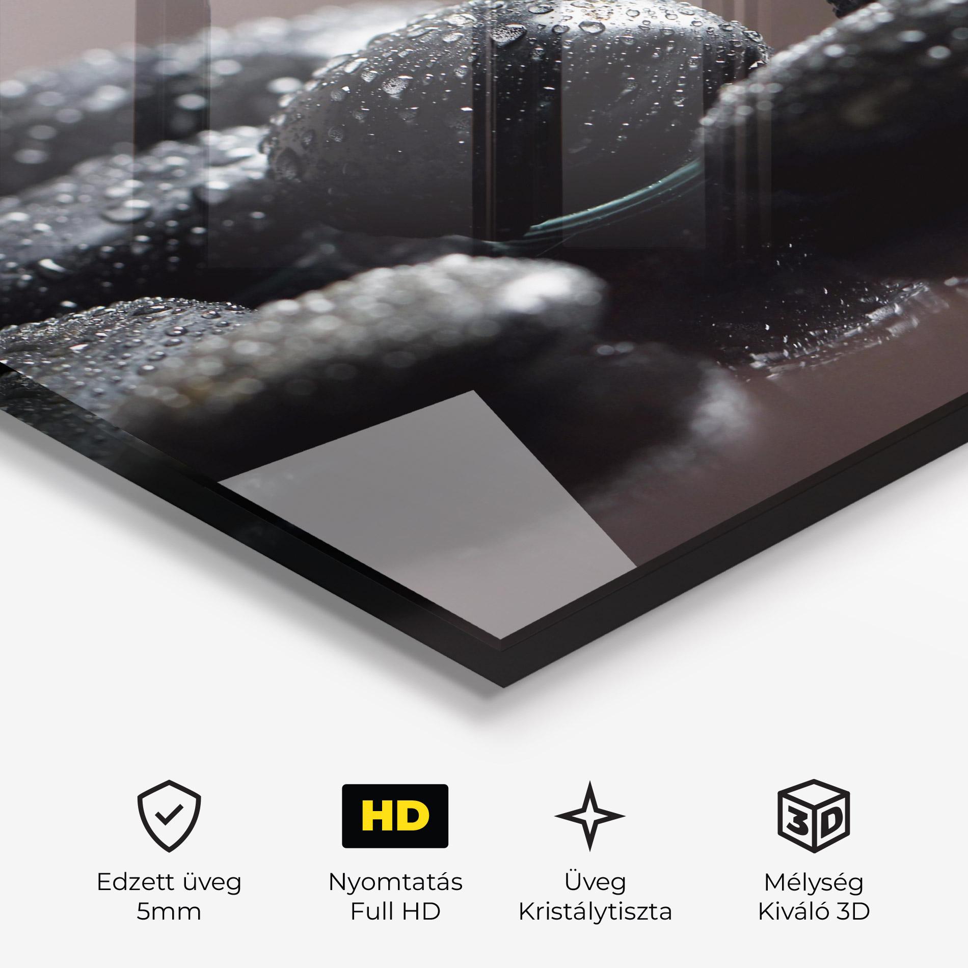 Üvegkép Massage Stones mockup 3