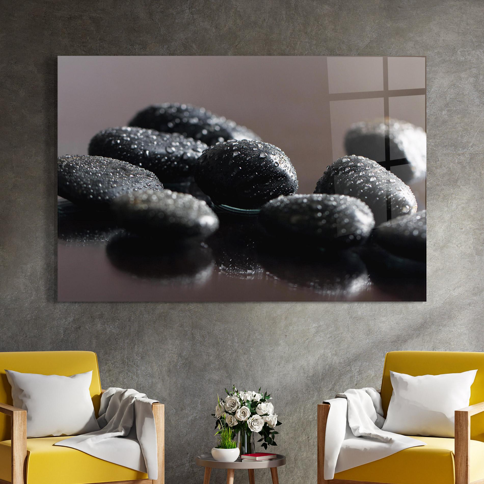 Üvegkép Massage Stones mockup 4