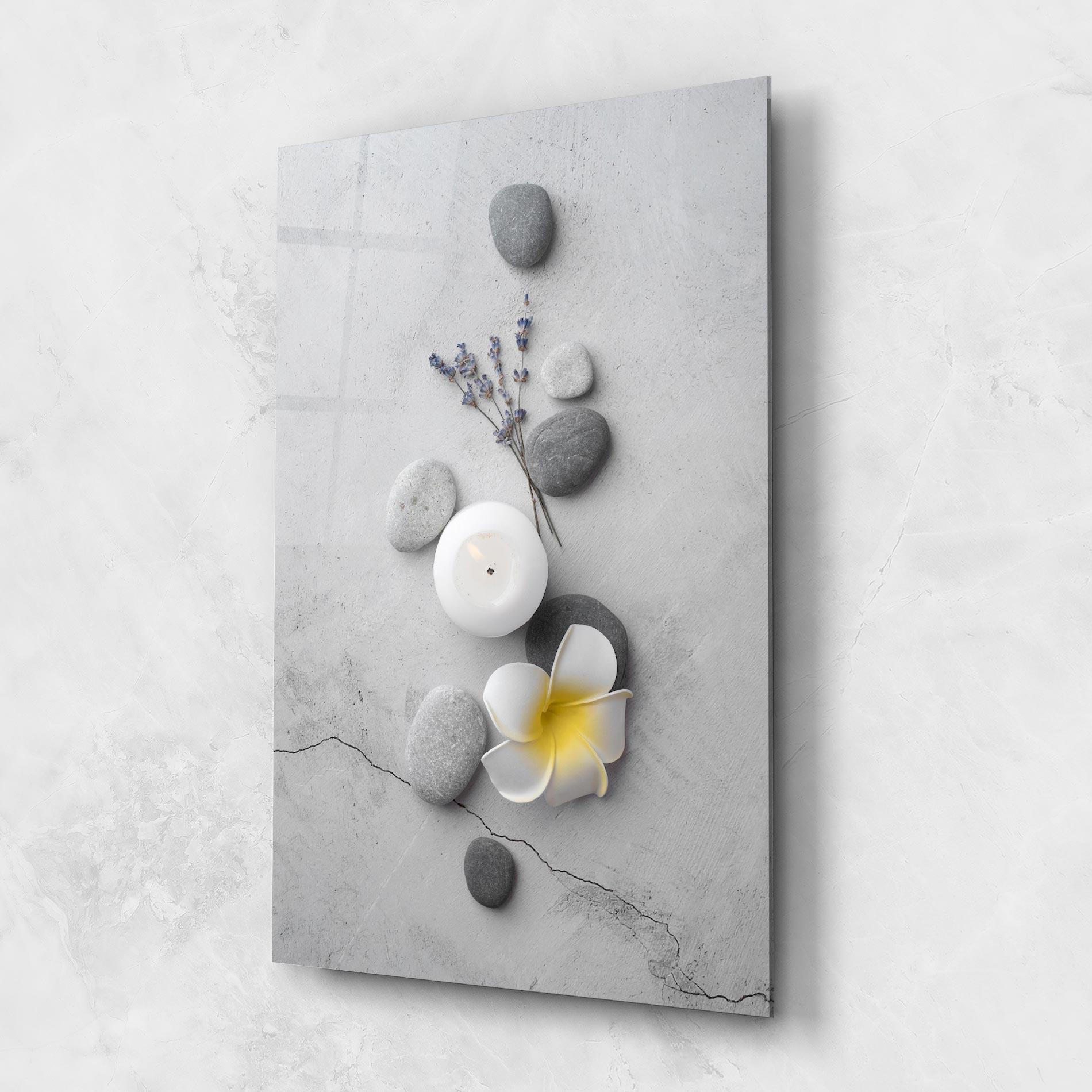 Üvegkép Feng Shui Stones mockup 1