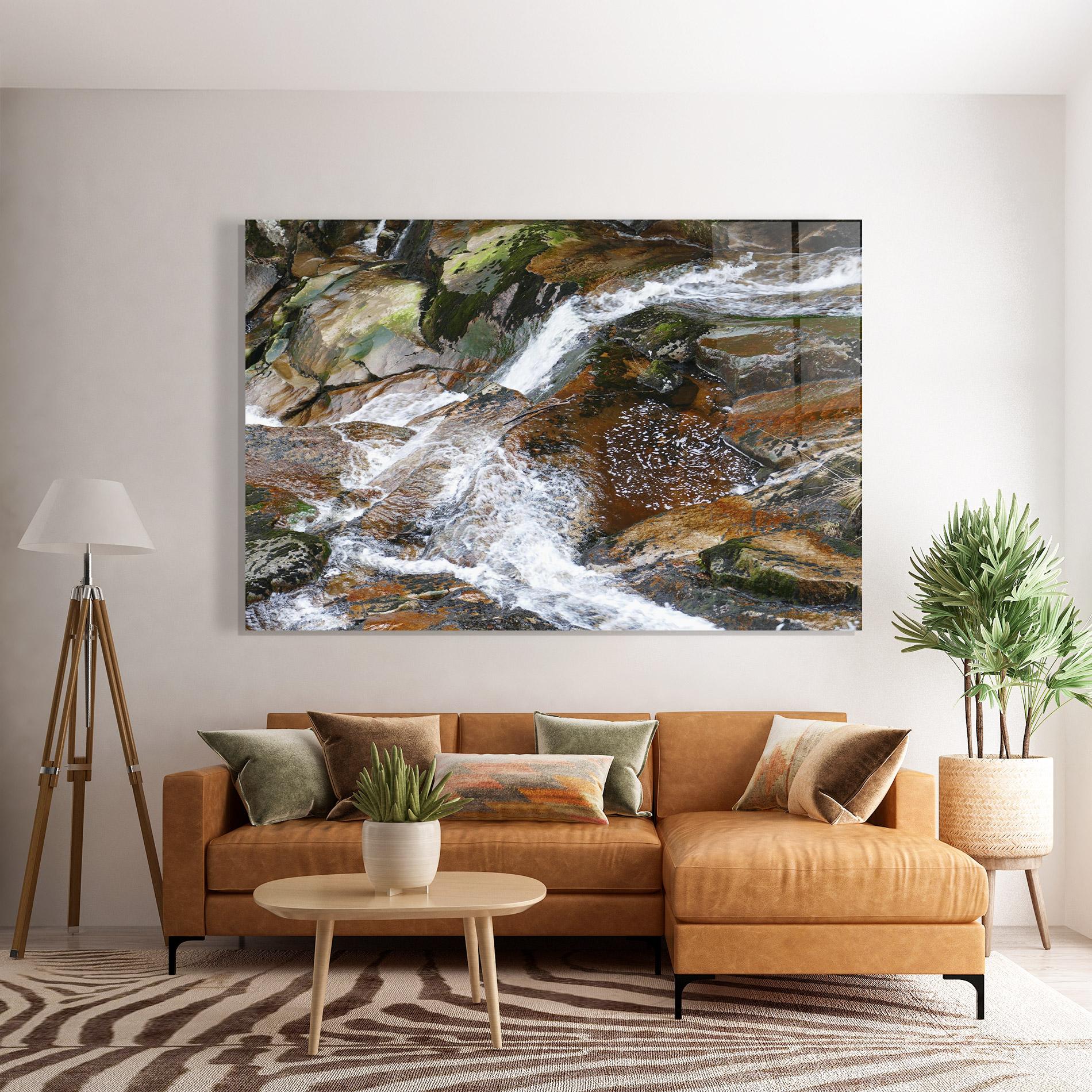 Üvegkép Forest Peace mockup 7