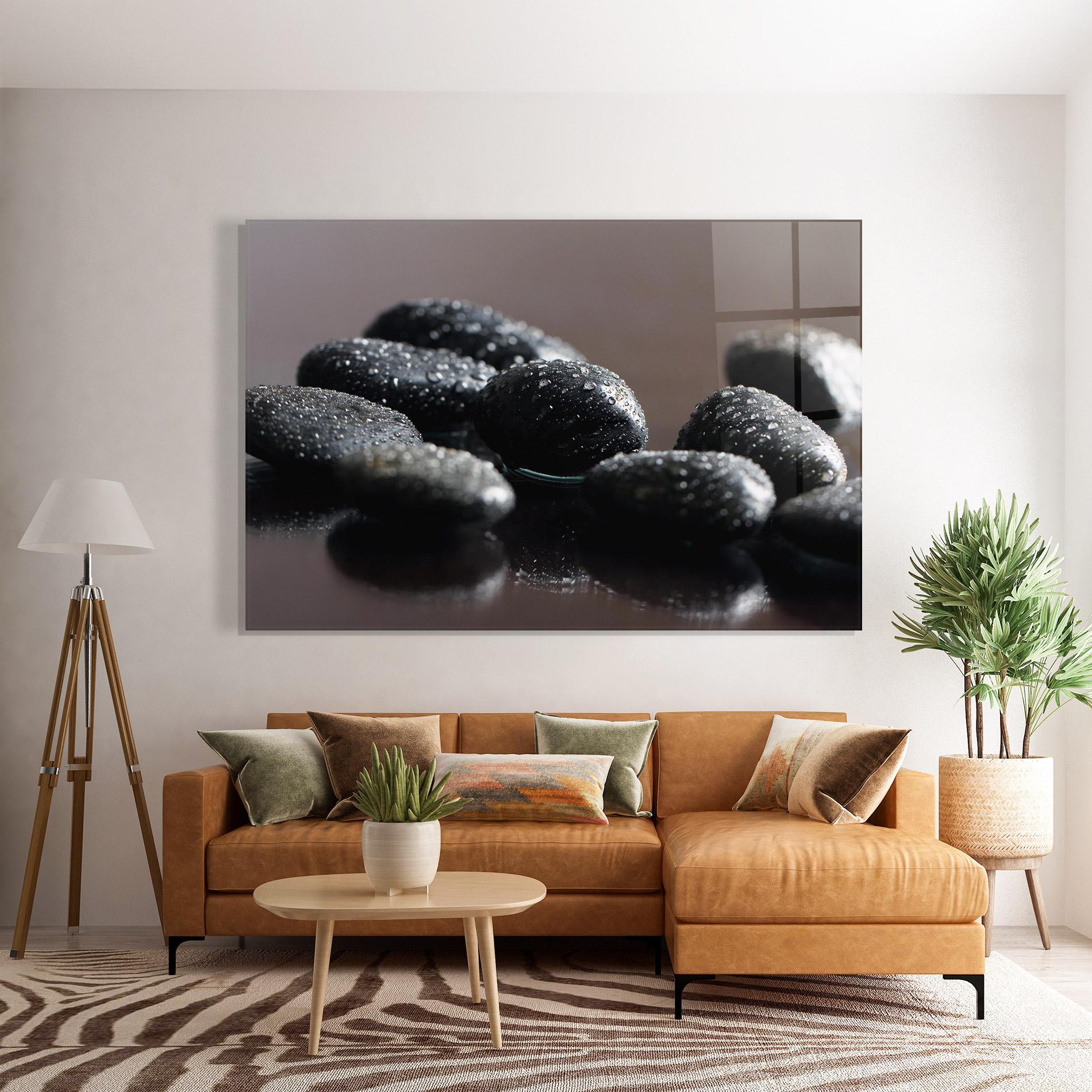 Üvegkép Massage Stones mockup 7