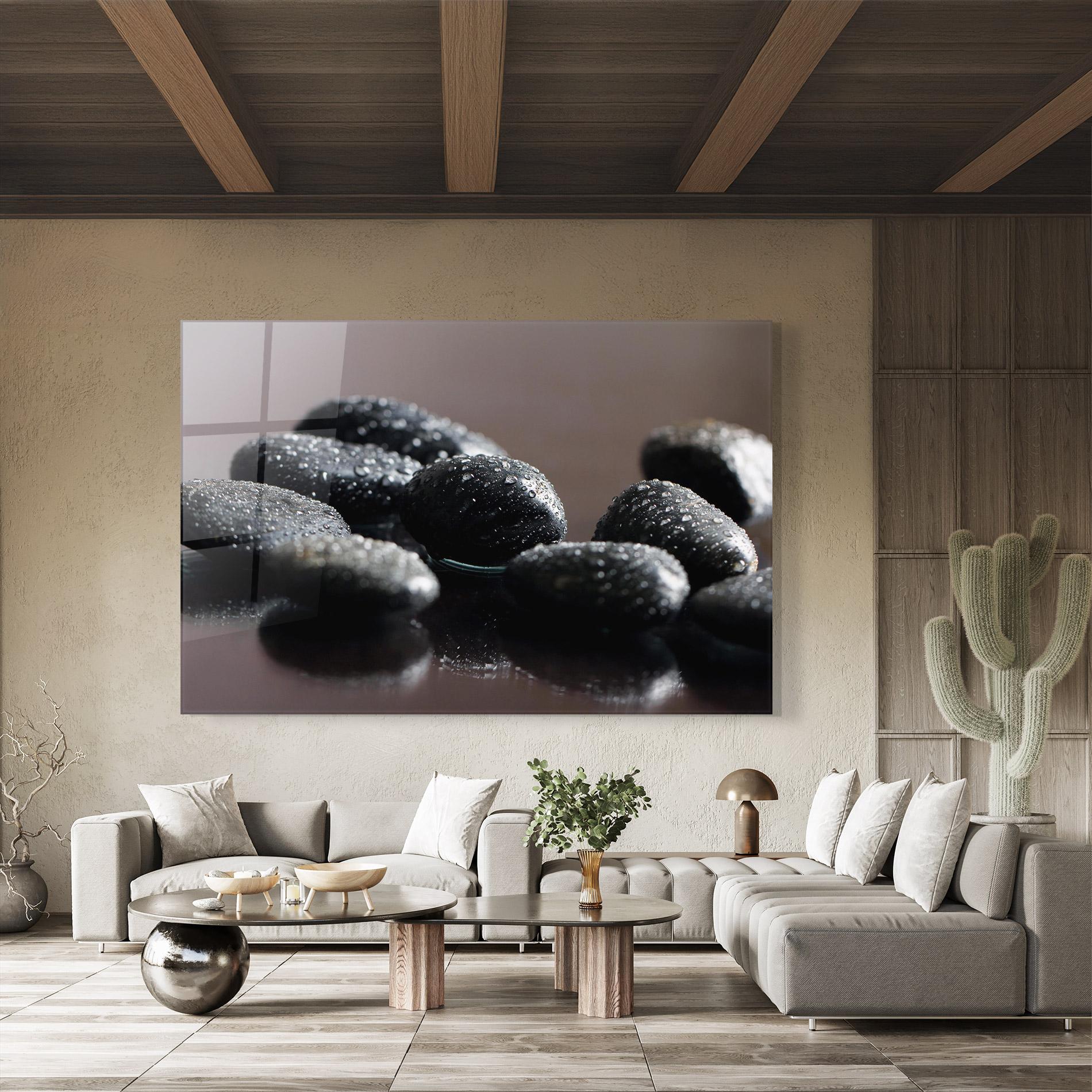 Üvegkép Massage Stones mockup 8