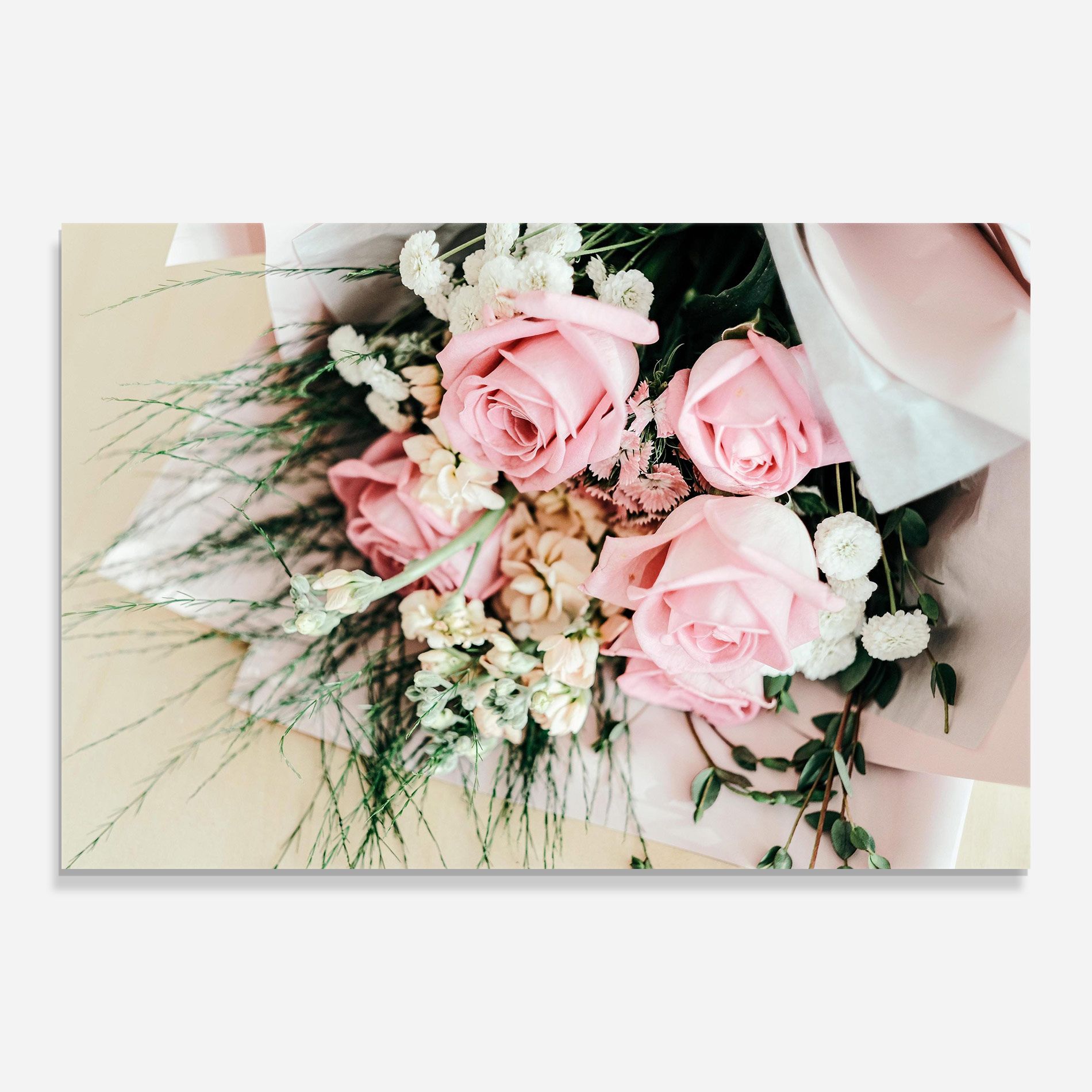Baby Pink Bouquet mockup 0